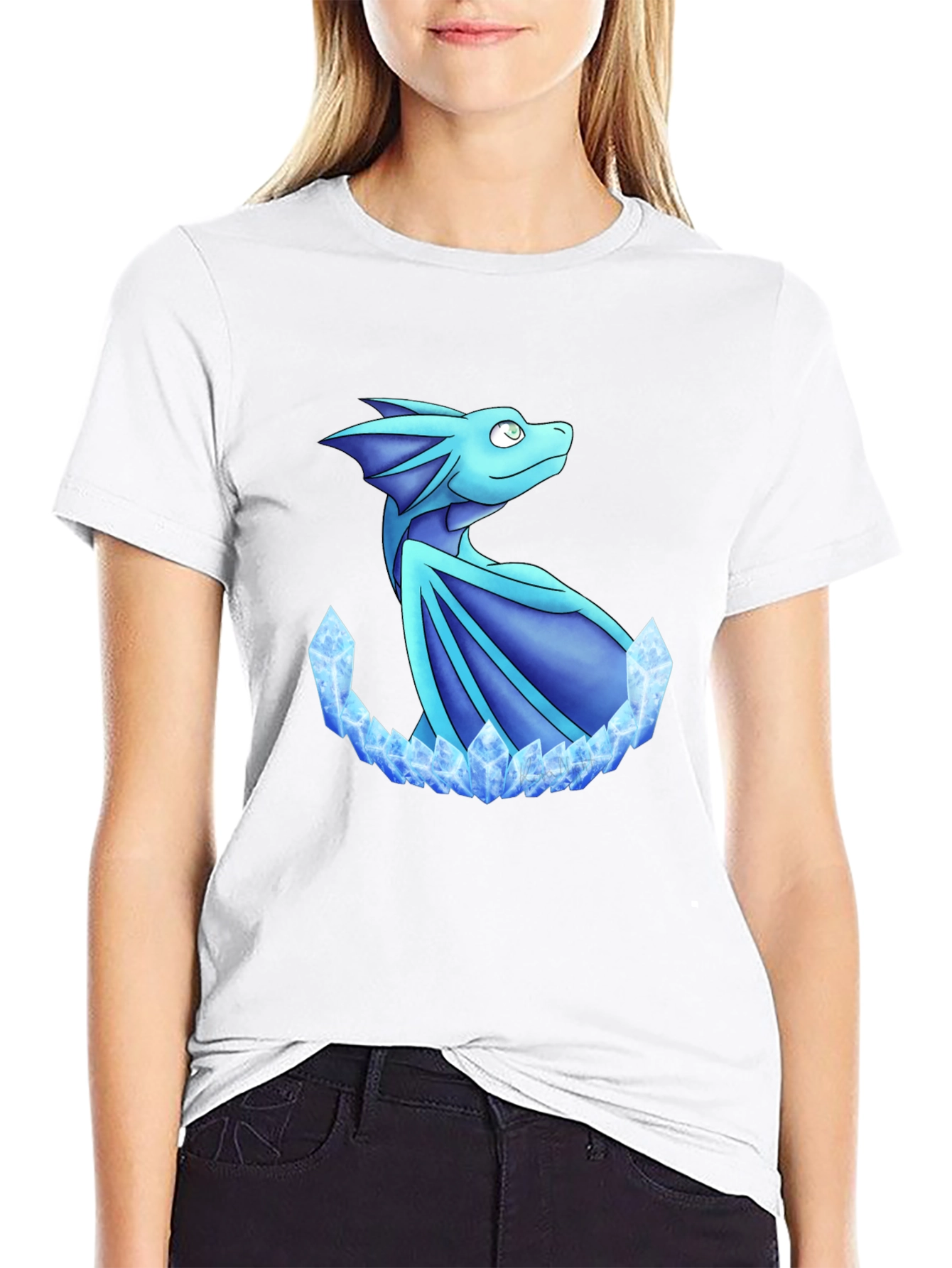 Ice Dragon Graphic T-Shirt
