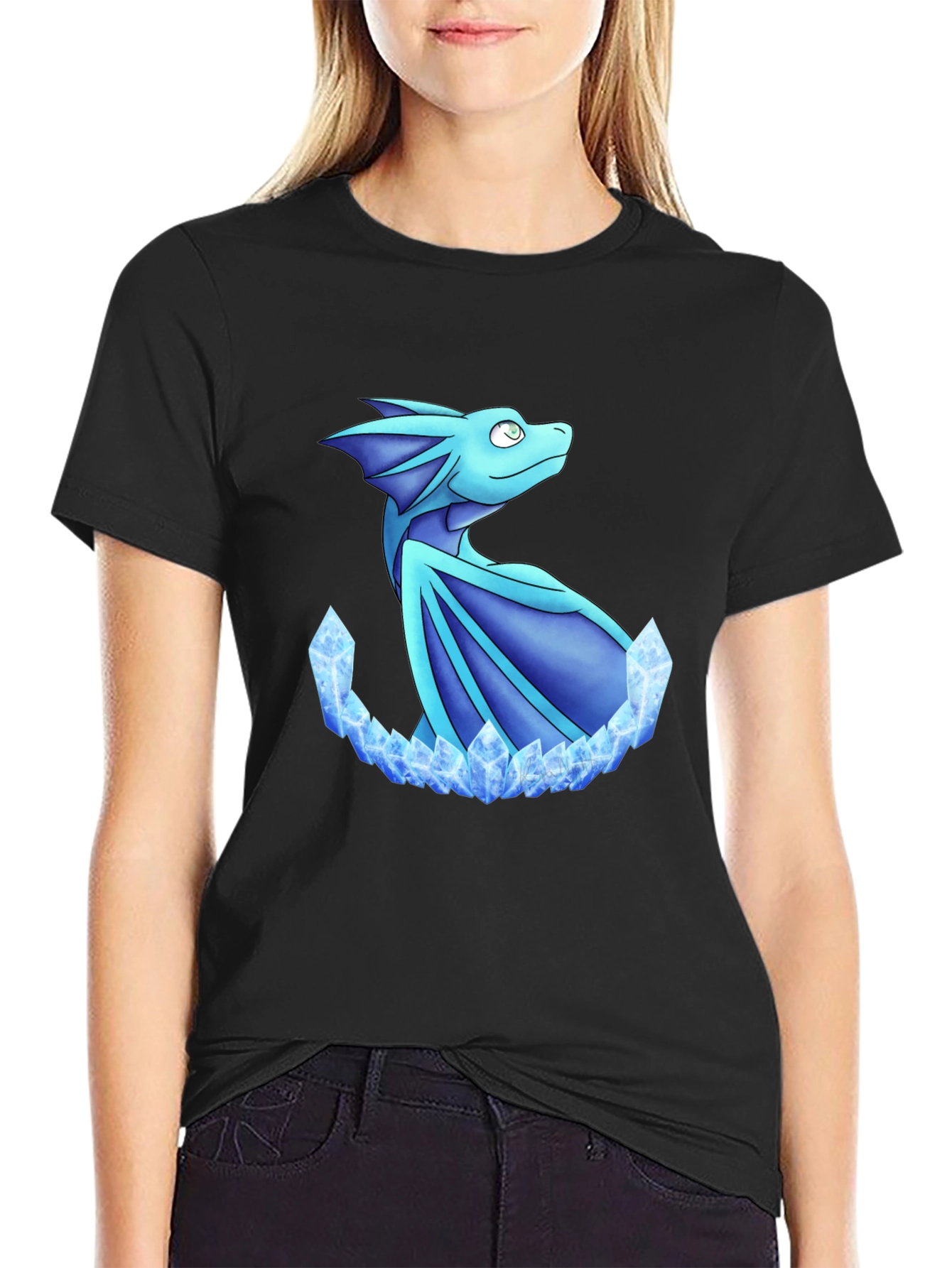 Ice Dragon Graphic T-Shirt