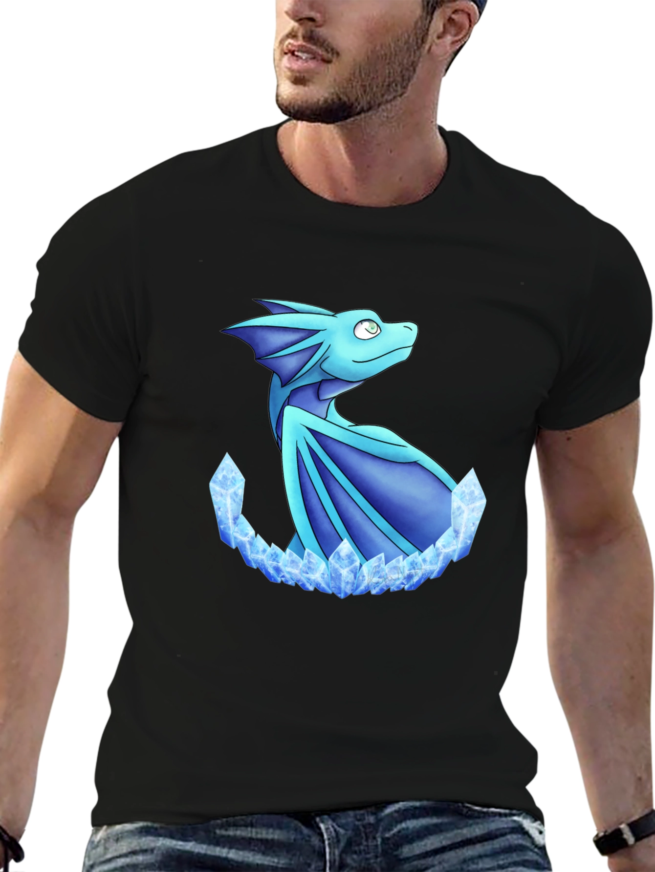 Ice Dragon Graphic T-Shirt
