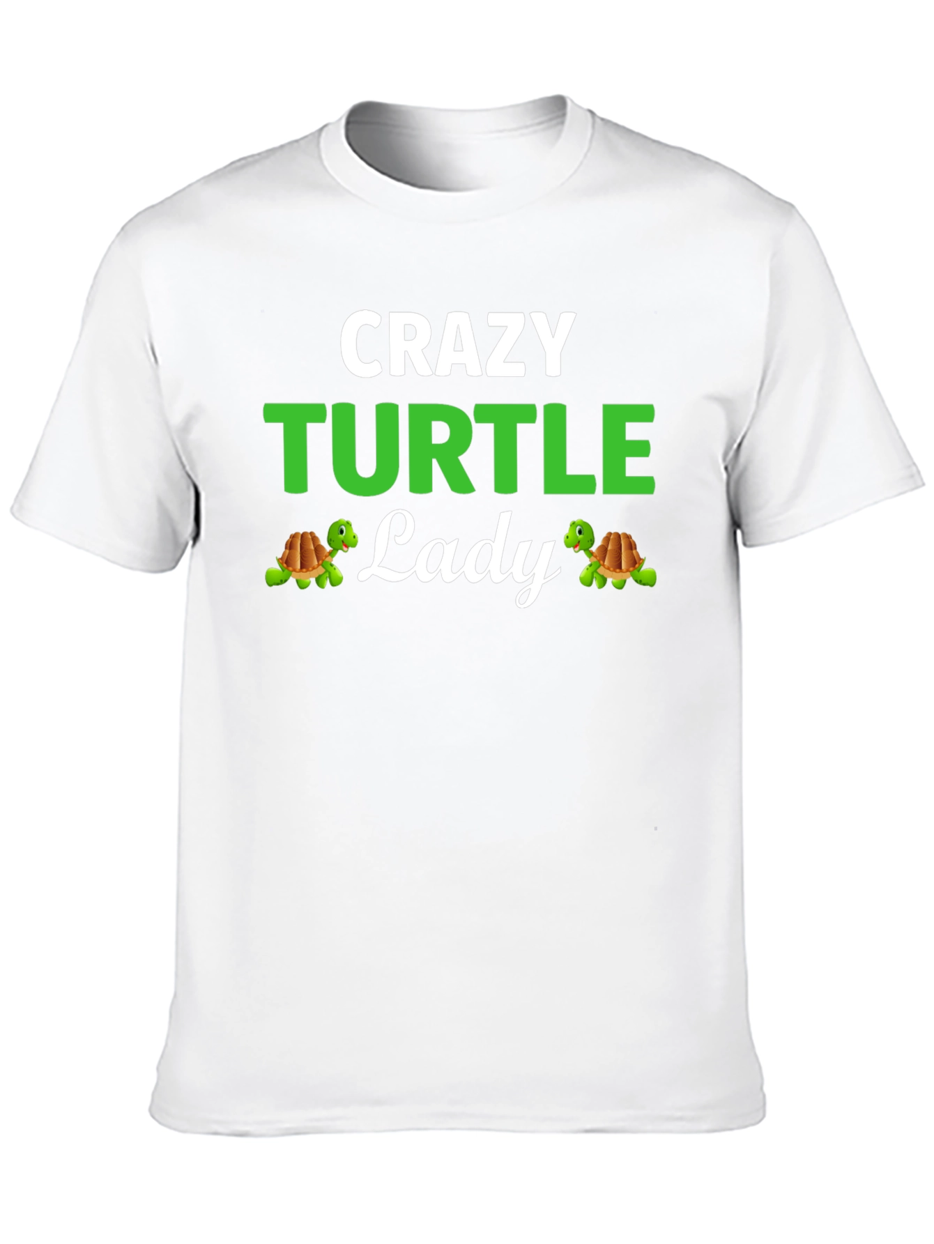 Crazy Turtle Lady T-Shirt - Turtle Lover Apparel