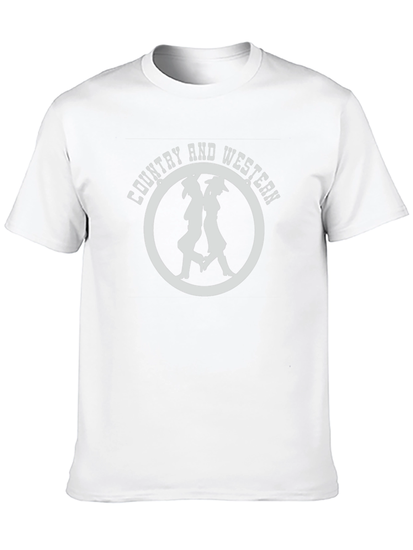 Country and Western T-Shirt Black