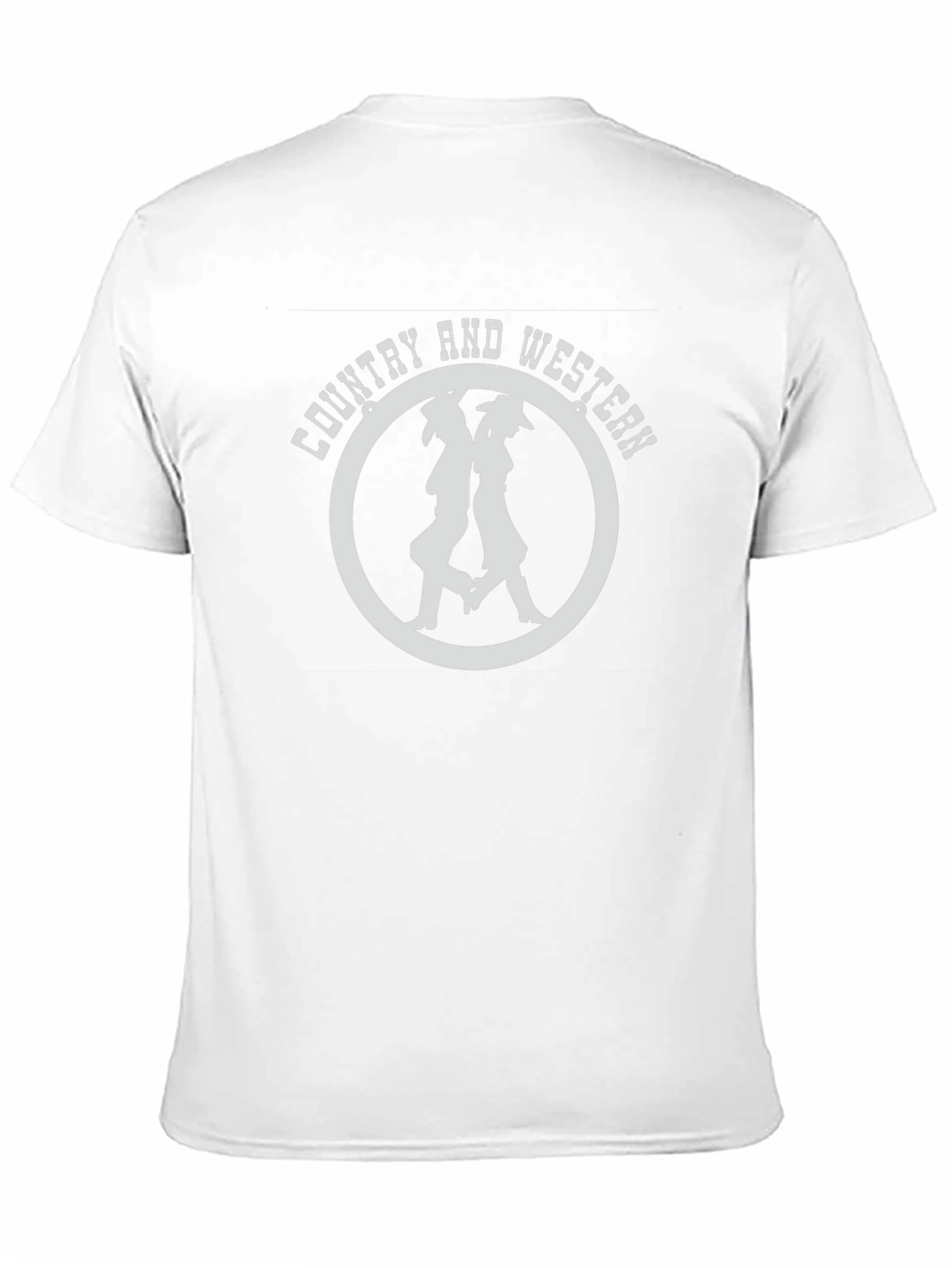 Country and Western T-Shirt Black