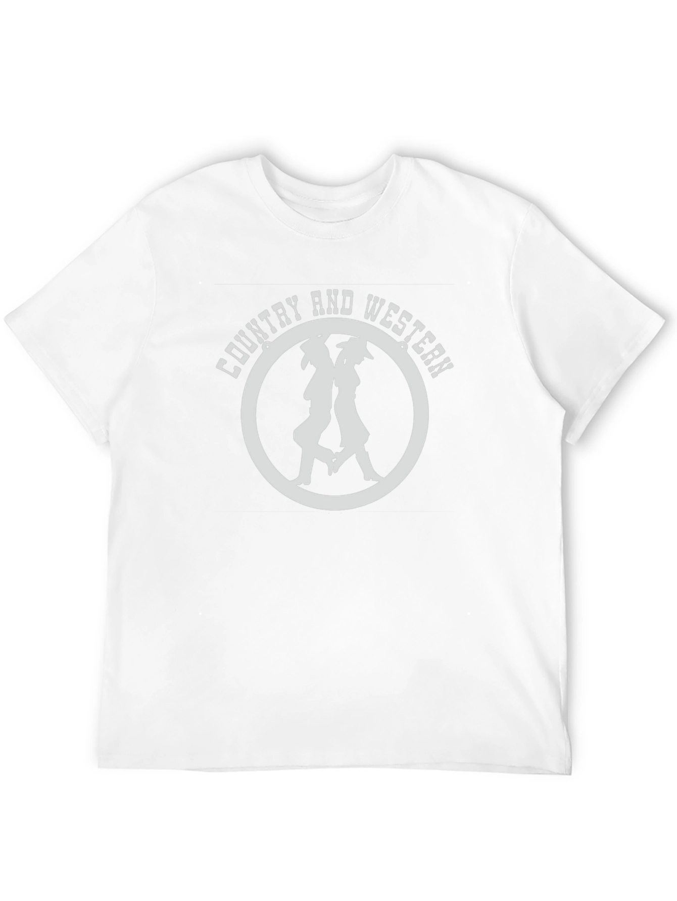 Country and Western T-Shirt Black