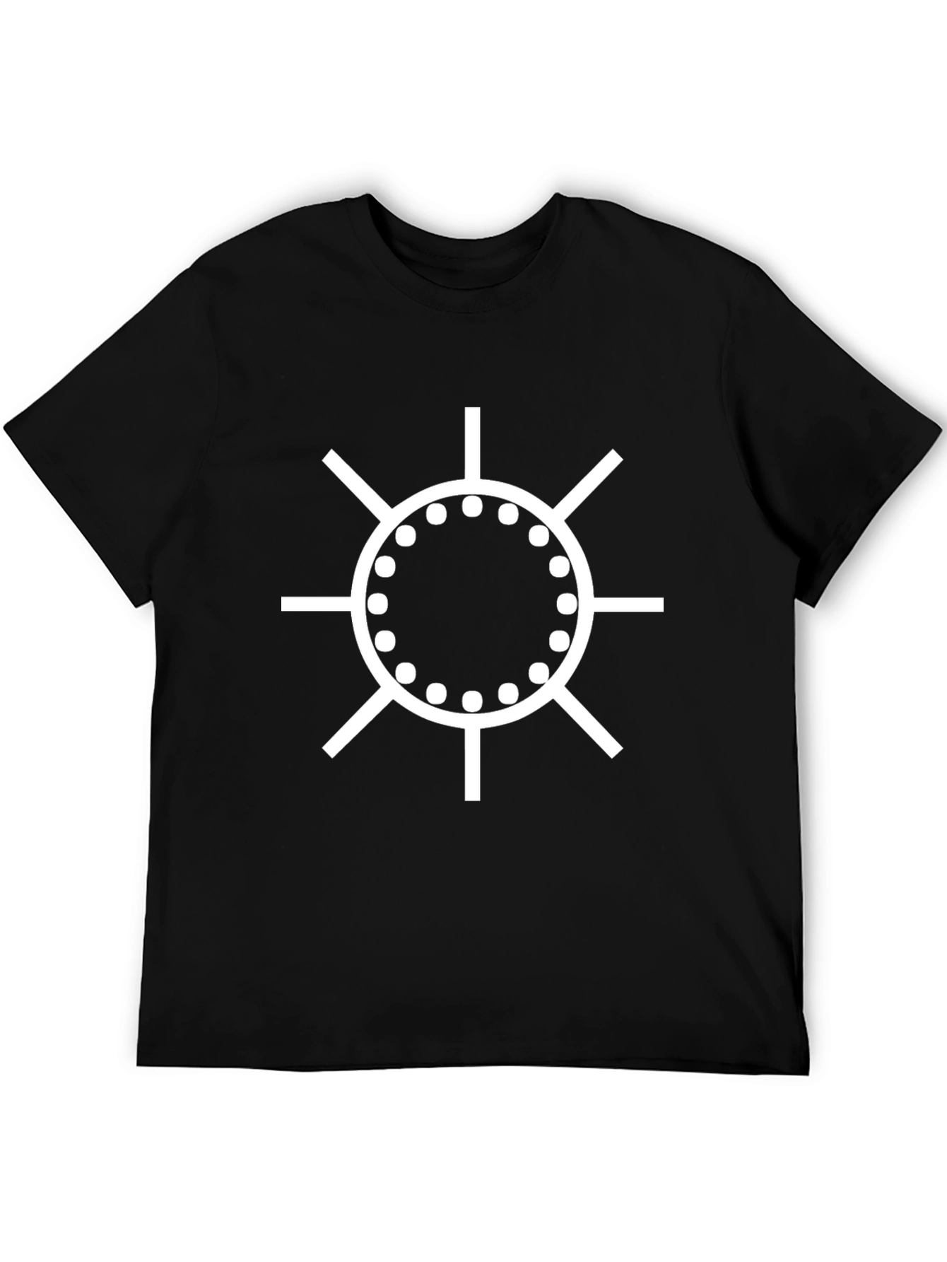 Graphic Print Crew Neck T-Shirt