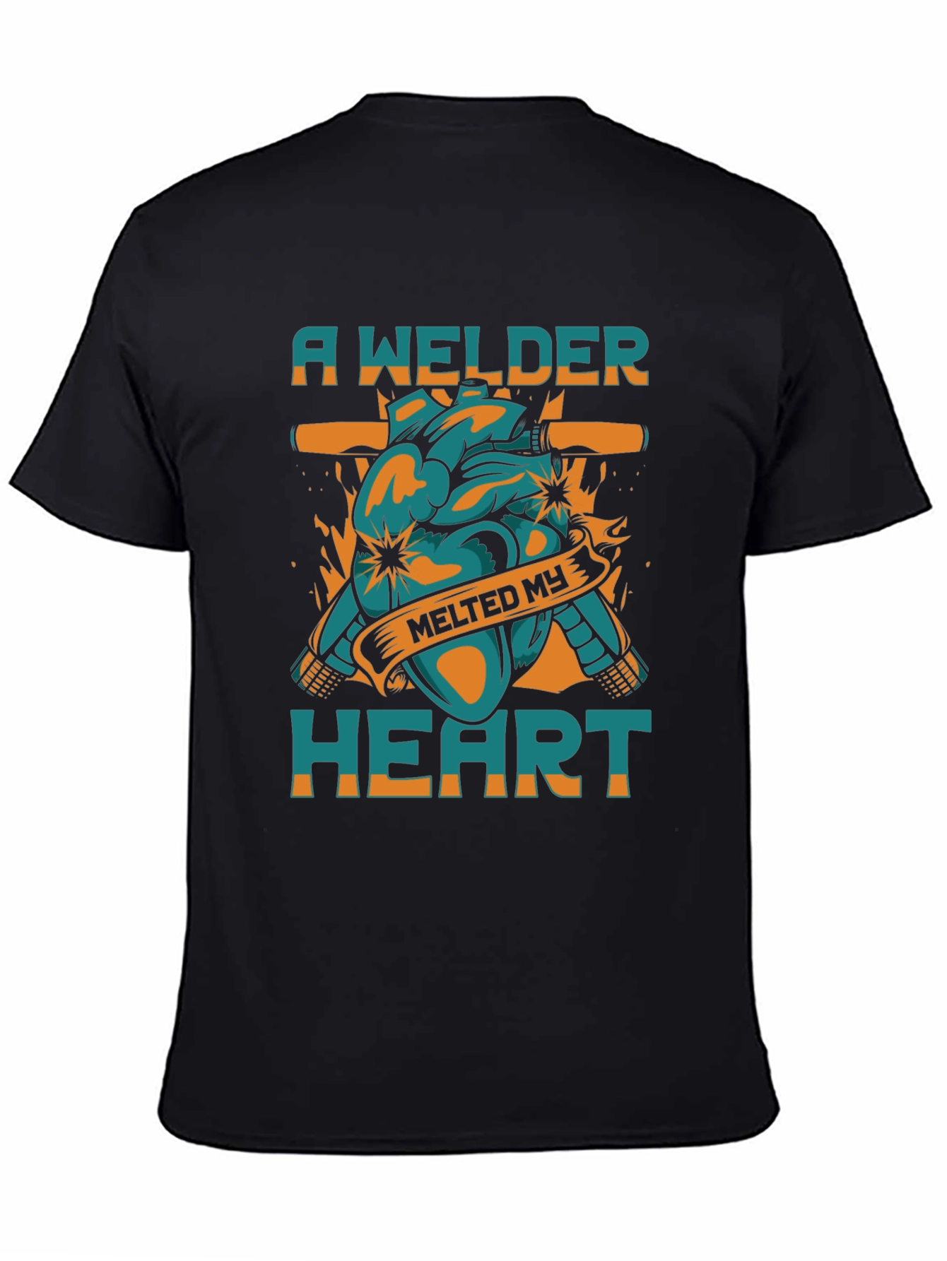 Welder Heart T-Shirt - Melts My Heart!