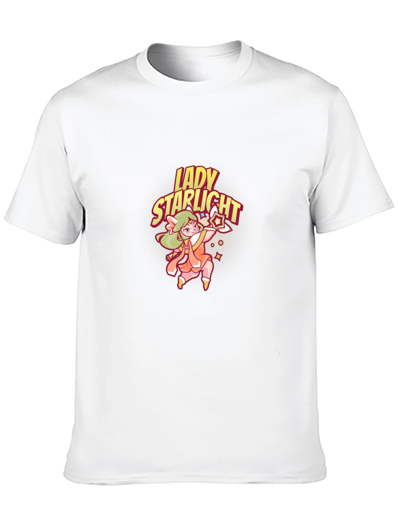 Lady Starlight Graphic Tee - Black Unisex T-Shirt