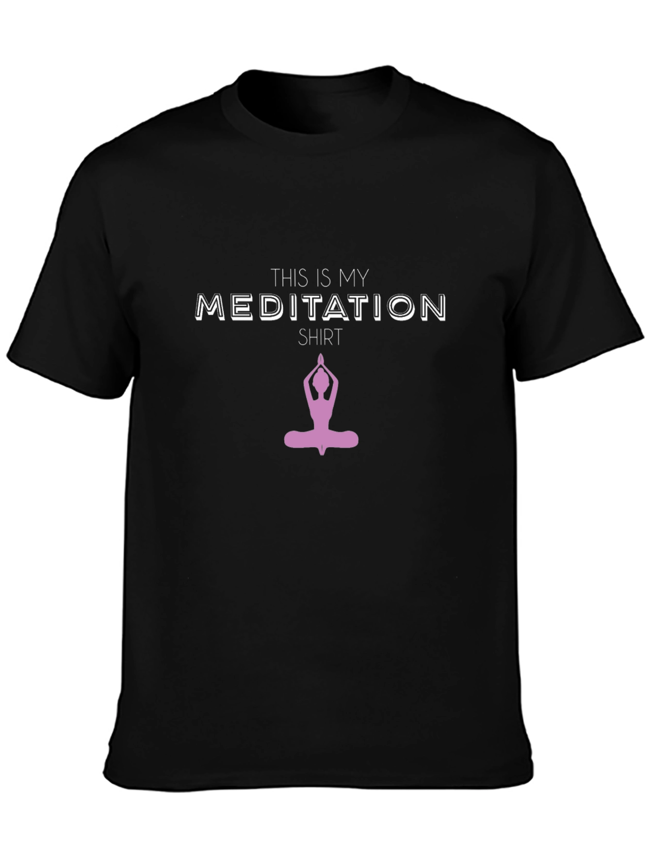 Meditation Shirt - Black Unisex