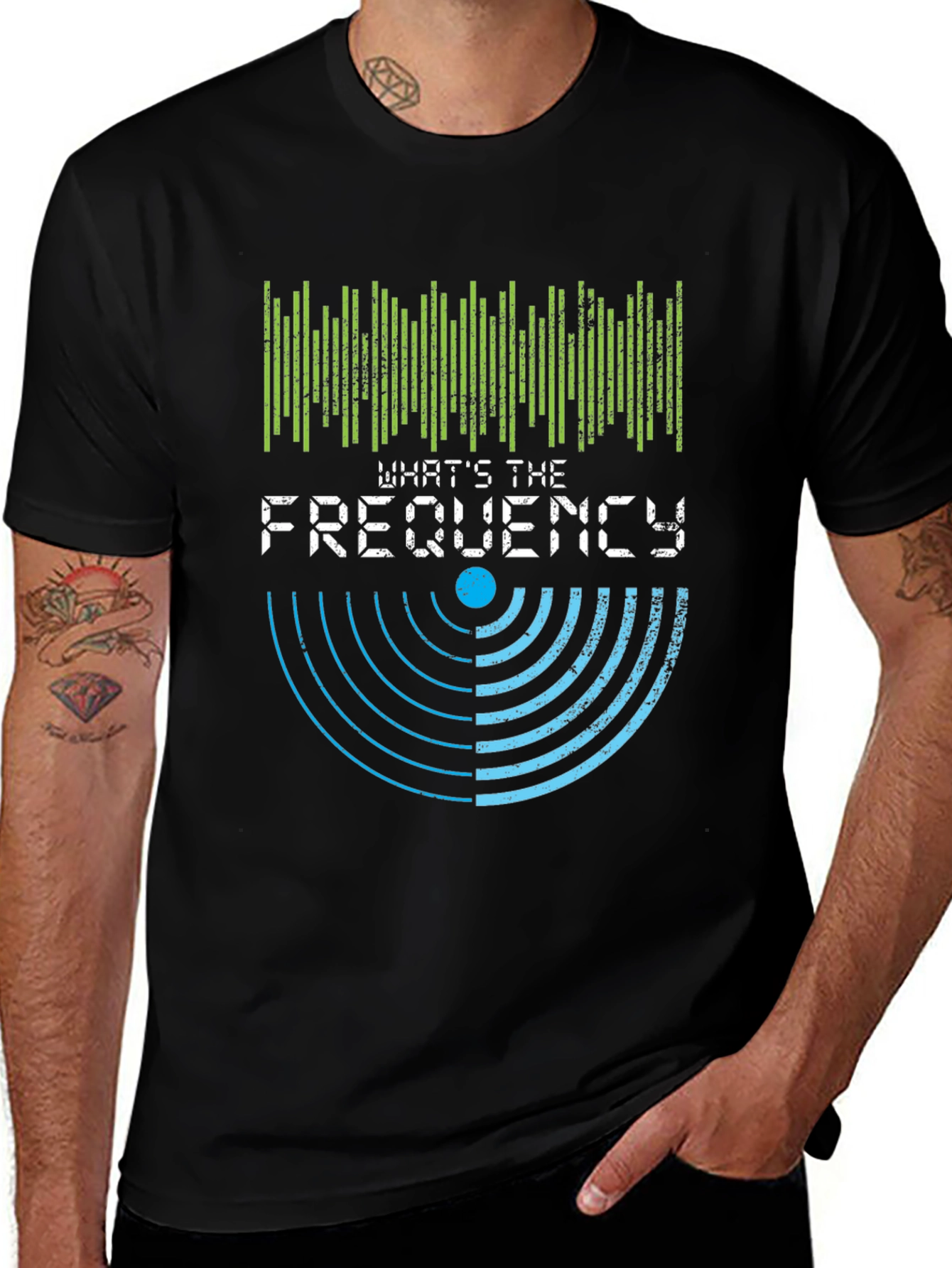 Whats The Frequency T-Shirt - Retro Design
