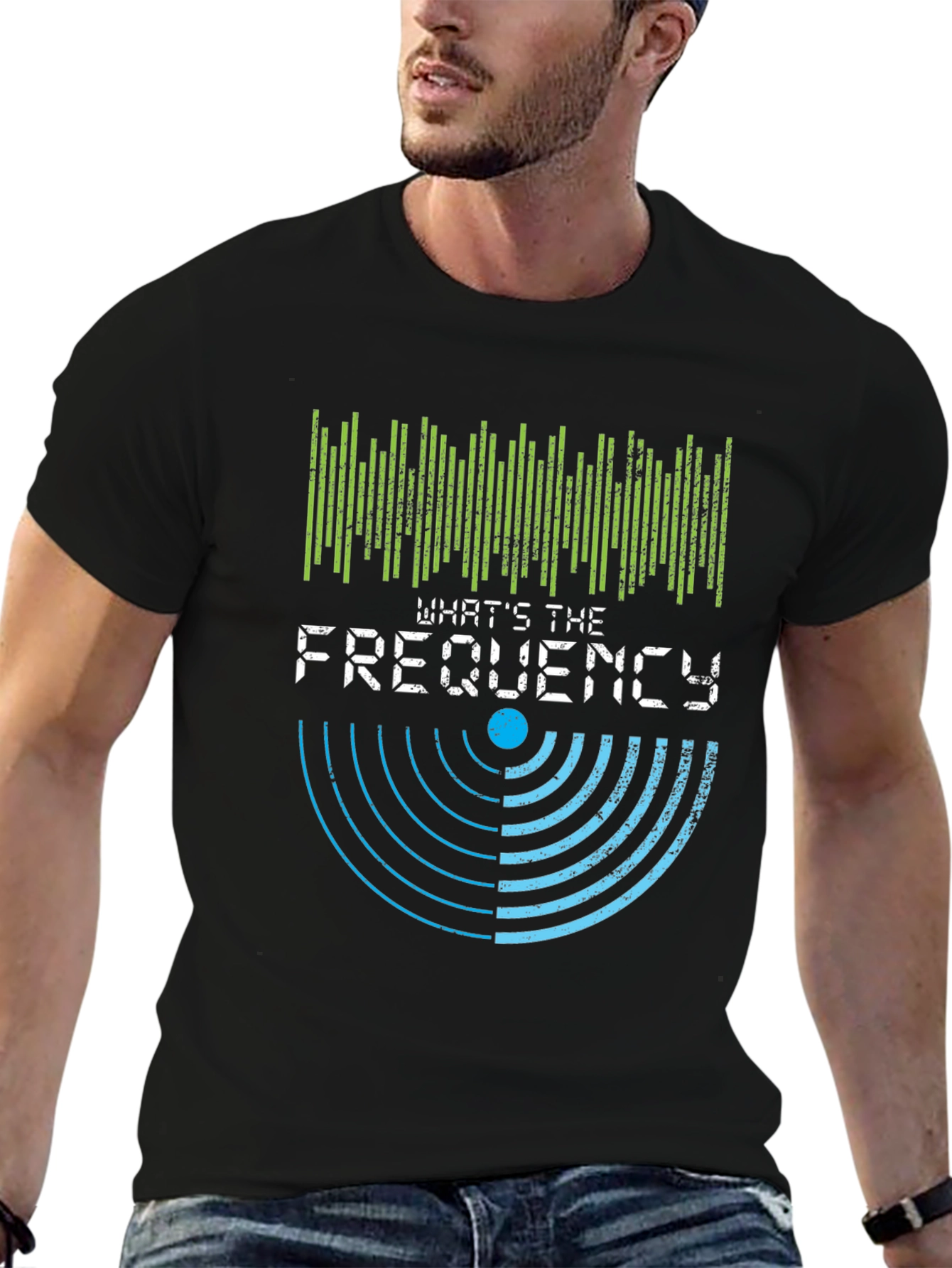 Whats The Frequency T-Shirt - Retro Design