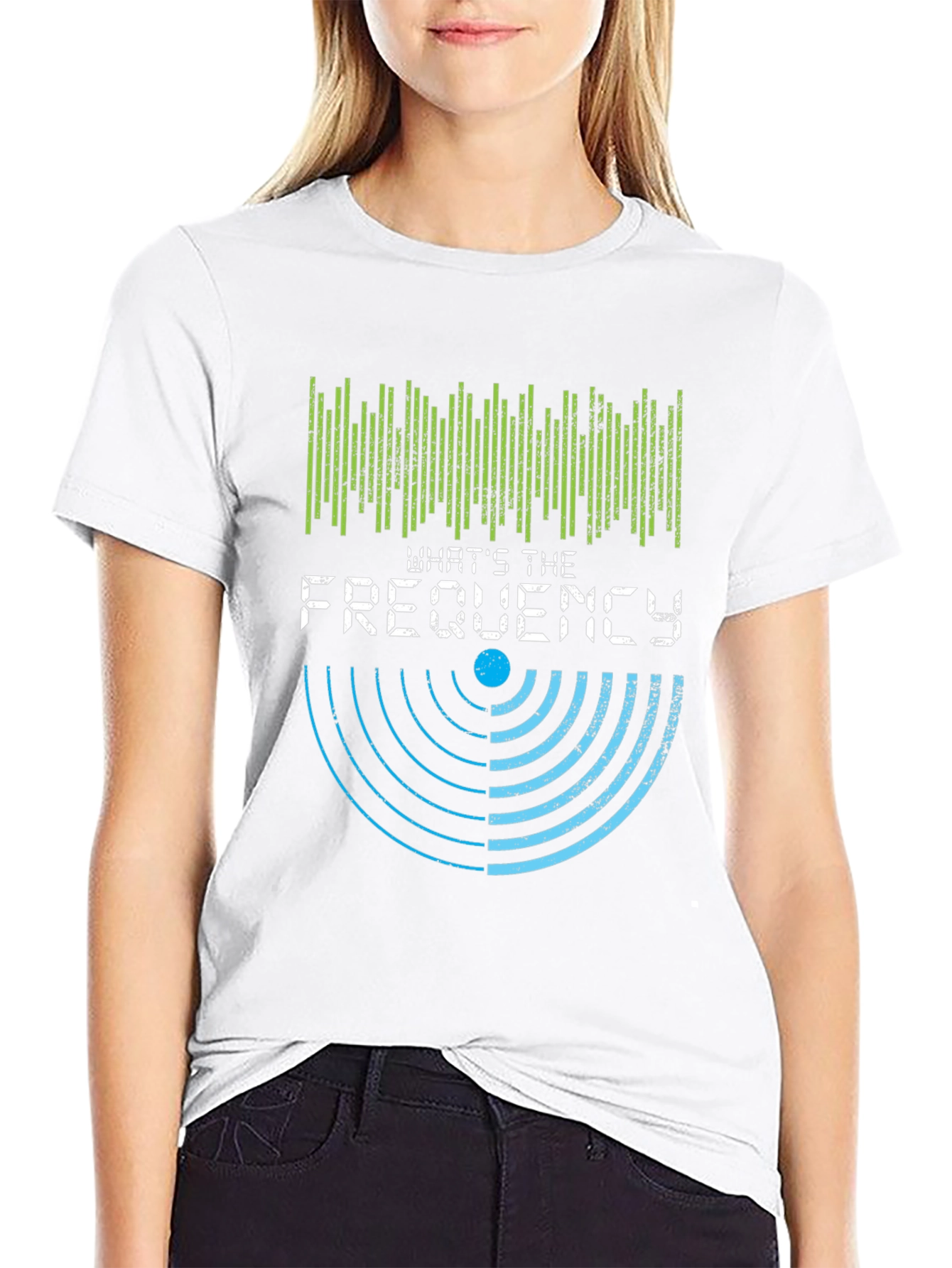 Whats The Frequency T-Shirt - Retro Design