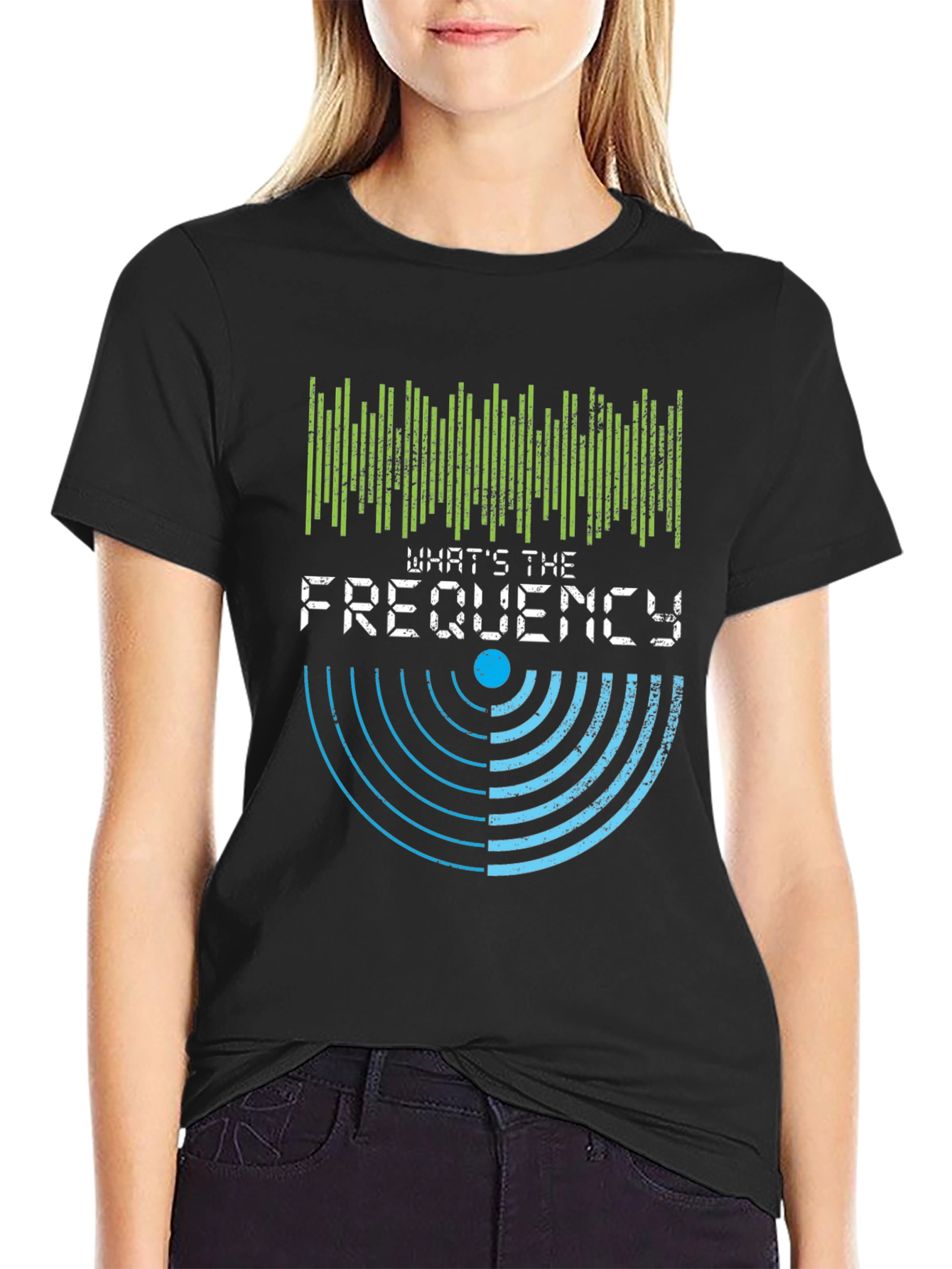 Whats The Frequency T-Shirt - Retro Design
