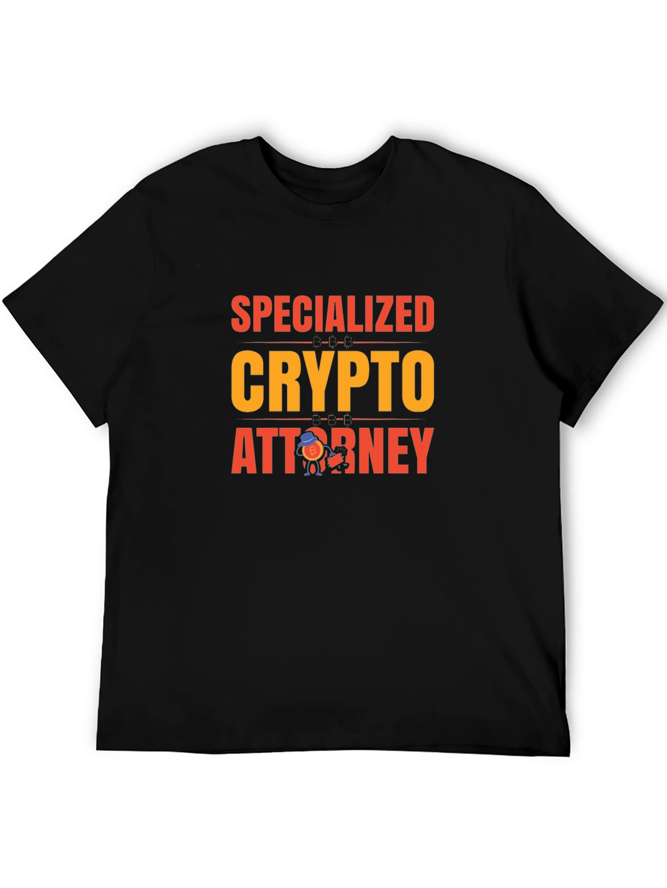 Specialized Crypto Attorney Black T-Shirt