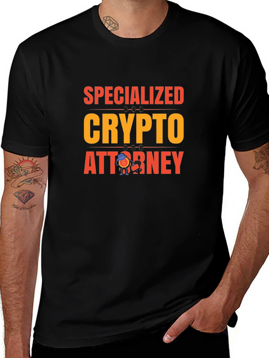 Specialized Crypto Attorney Black T-Shirt