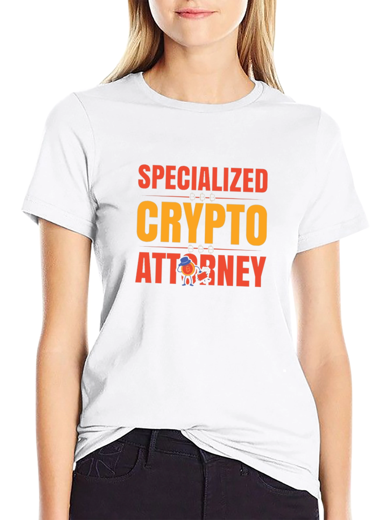 Specialized Crypto Attorney Black T-Shirt