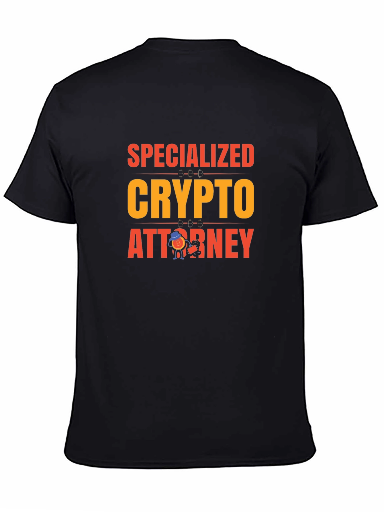 Specialized Crypto Attorney Black T-Shirt