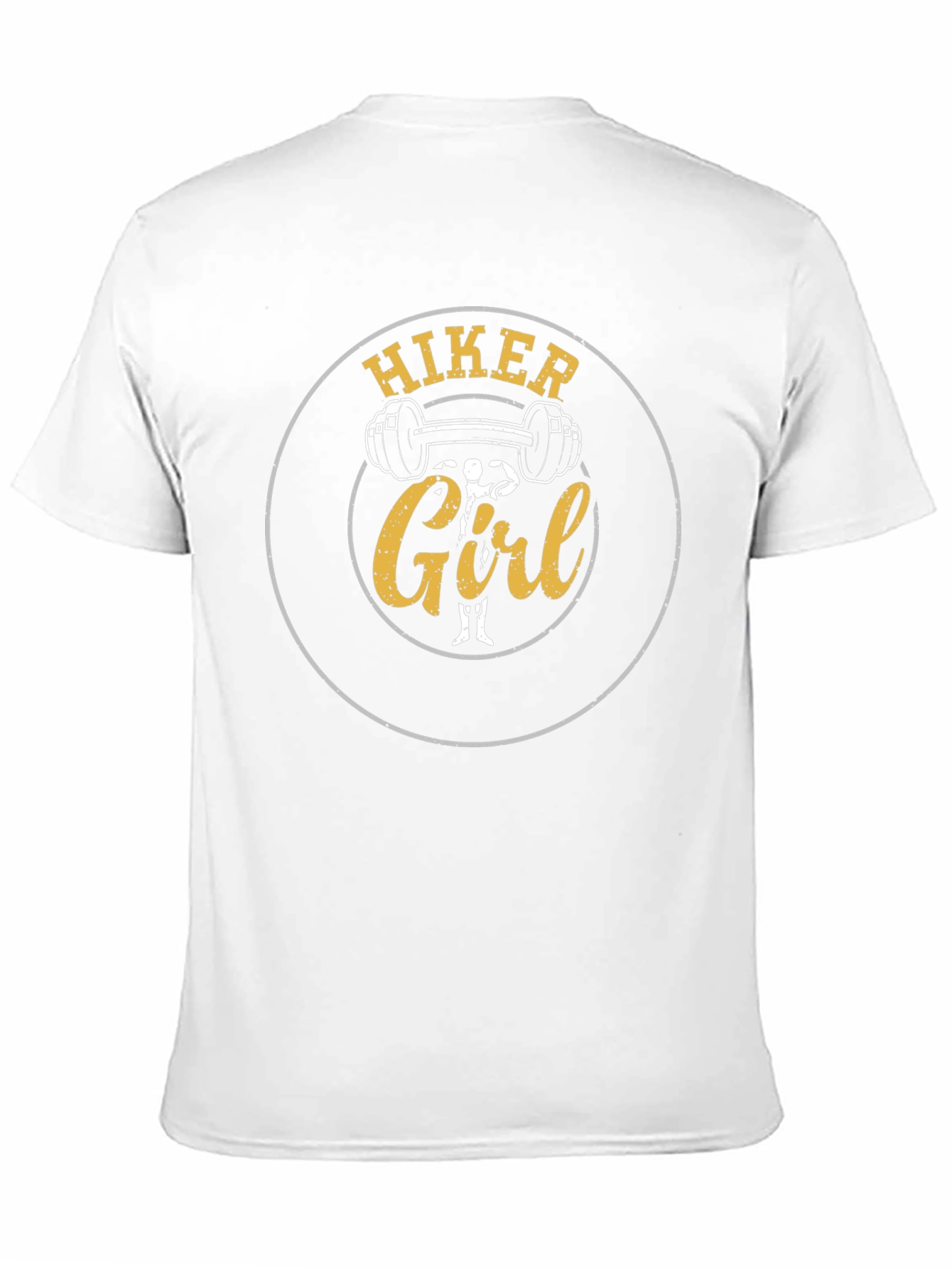 Hiker Girl Black T-Shirt