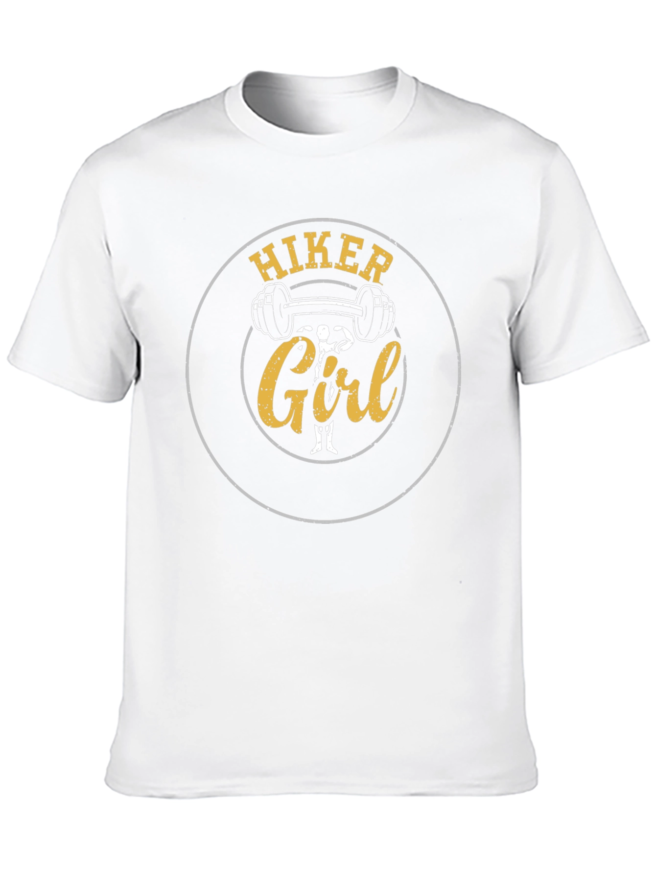 Hiker Girl Black T-Shirt