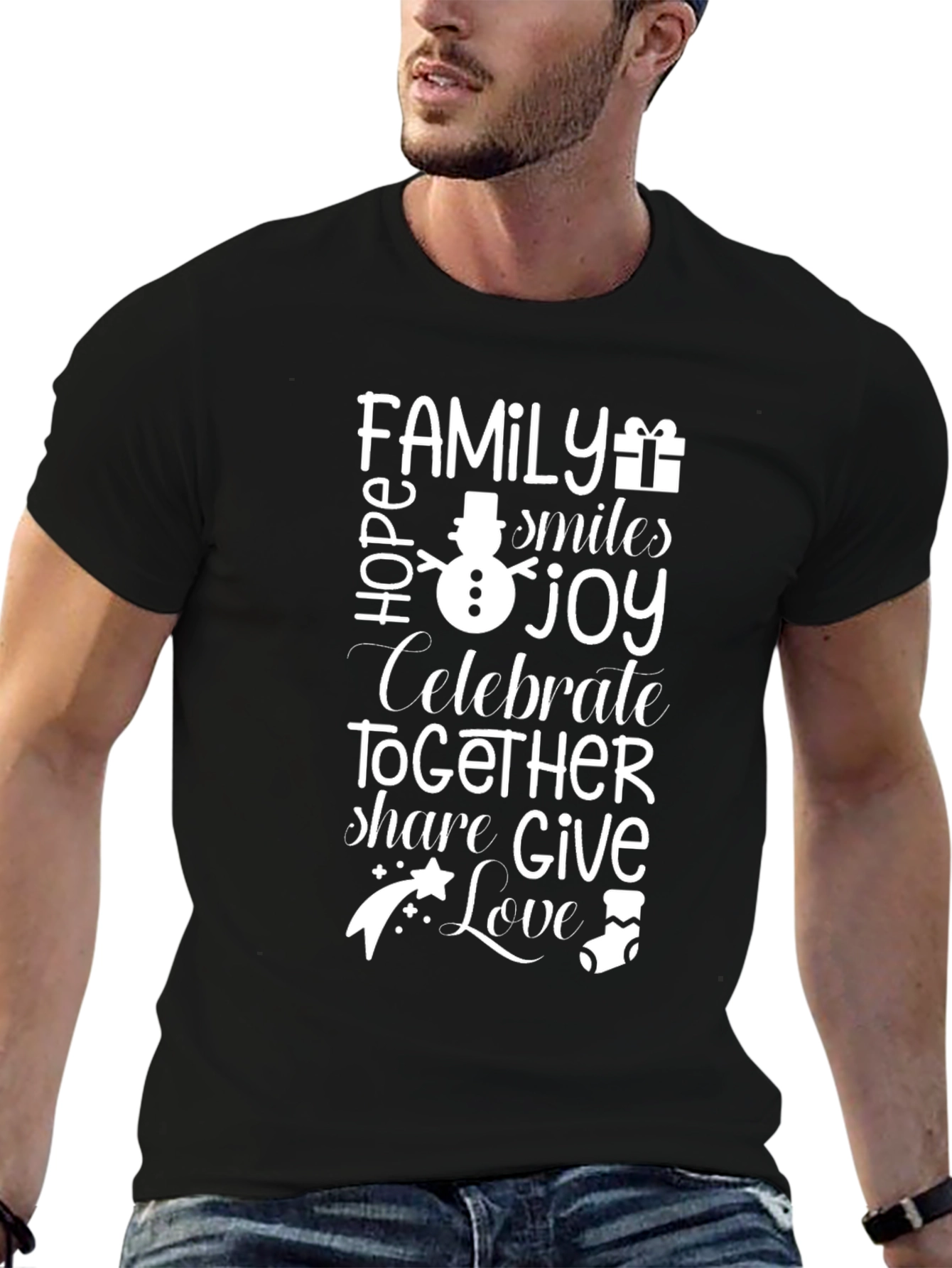 Festive Family Holiday T-Shirt