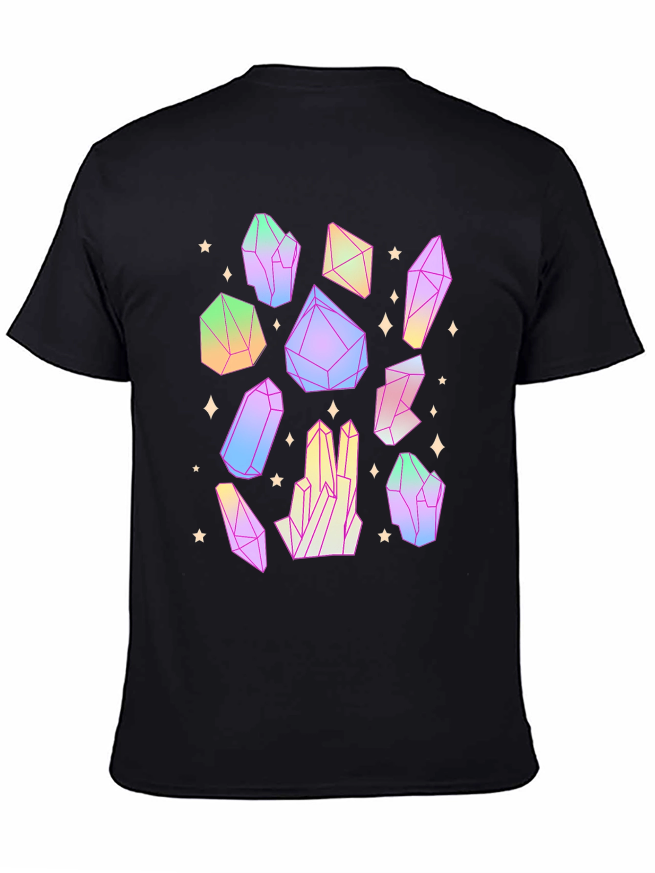 Crystal T-Shirt - Geometric Design