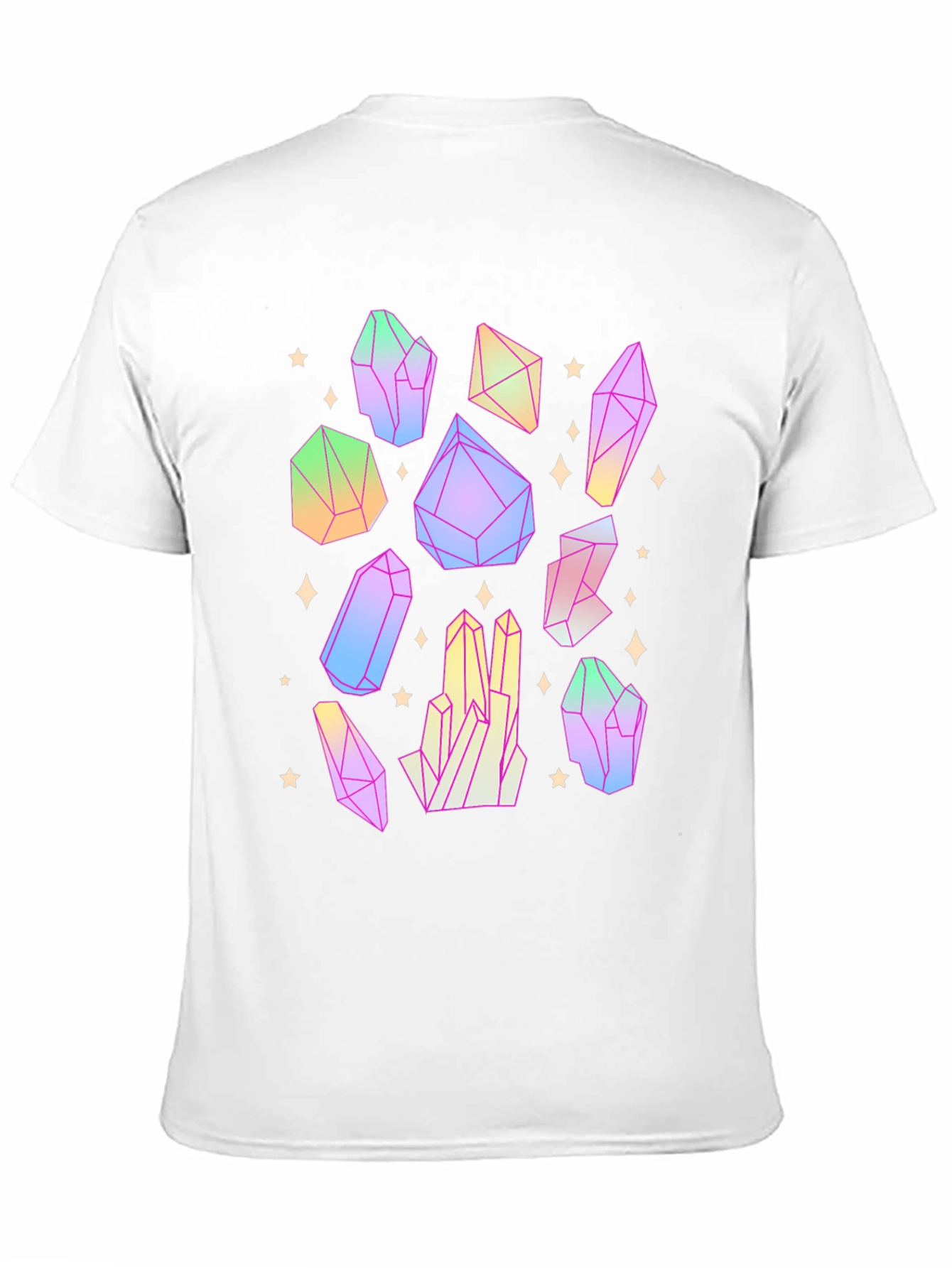 Crystal T-Shirt - Geometric Design