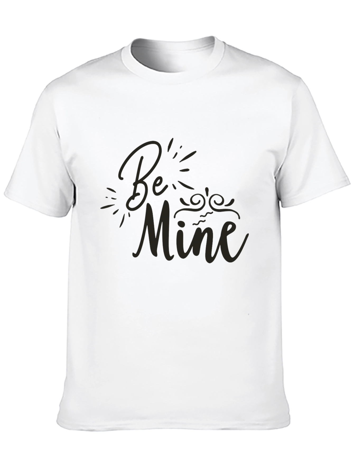 Be Mine T-Shirt - Stylish Black Tee