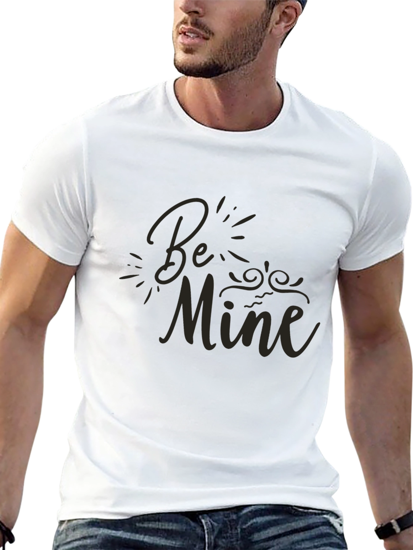 Be Mine T-Shirt - Stylish Black Tee