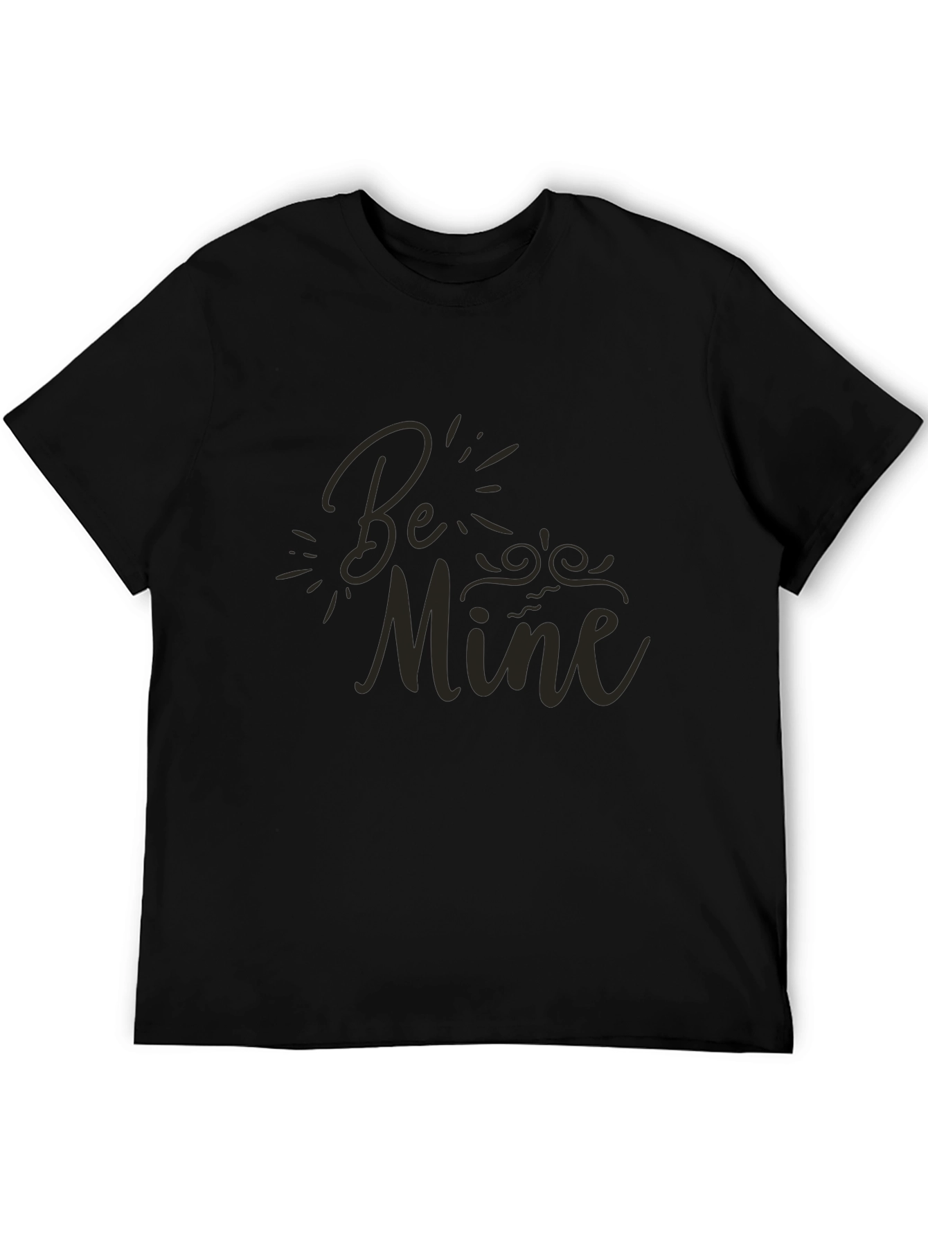 Be Mine T-Shirt - Stylish Black Tee