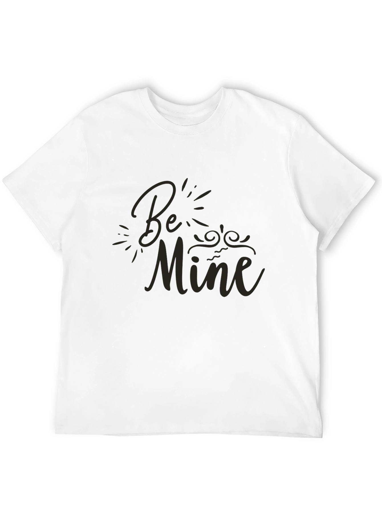 Be Mine T-Shirt - Stylish Black Tee