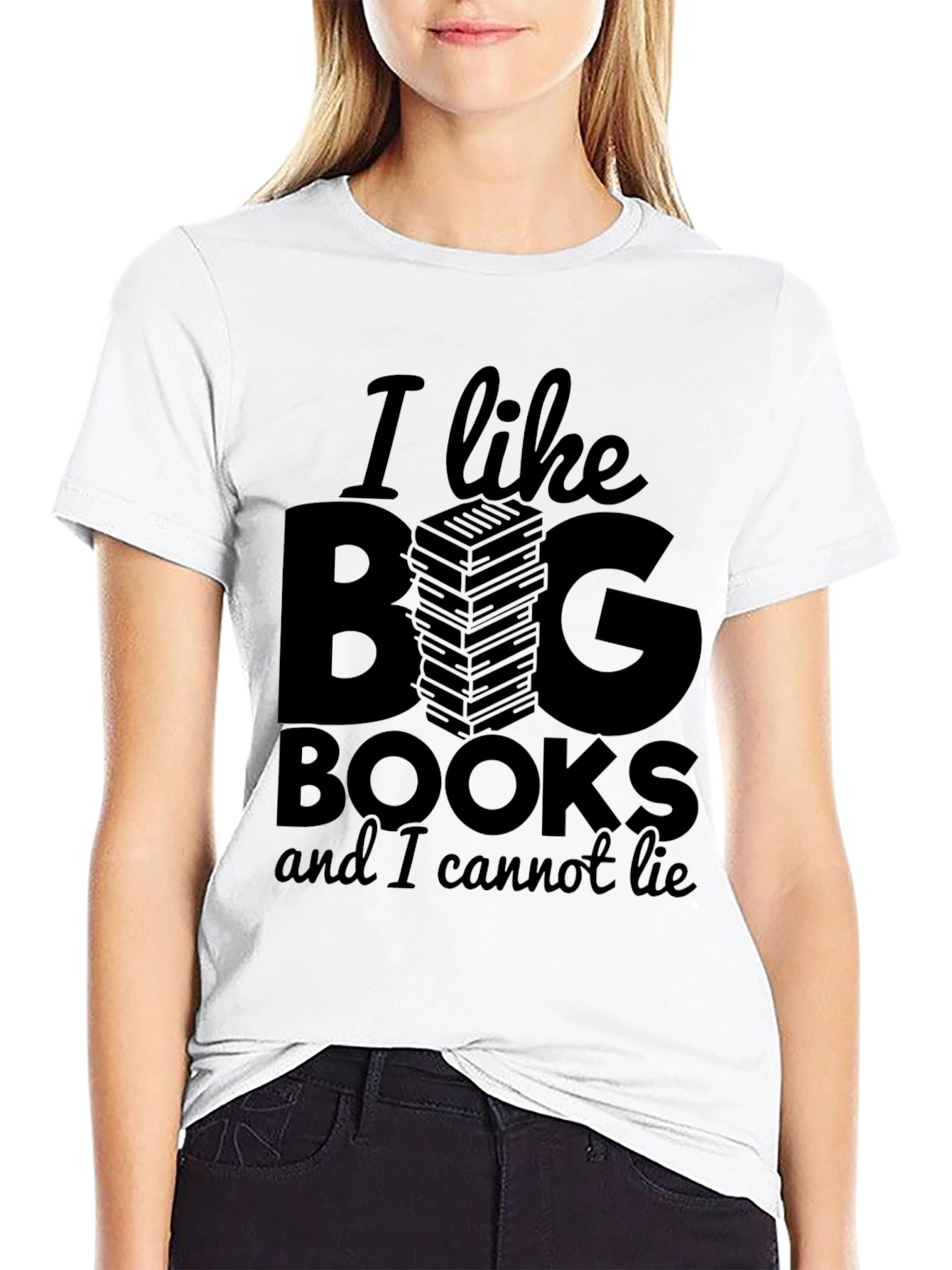 I Like Big Books T-Shirt - Funny Reader Tee