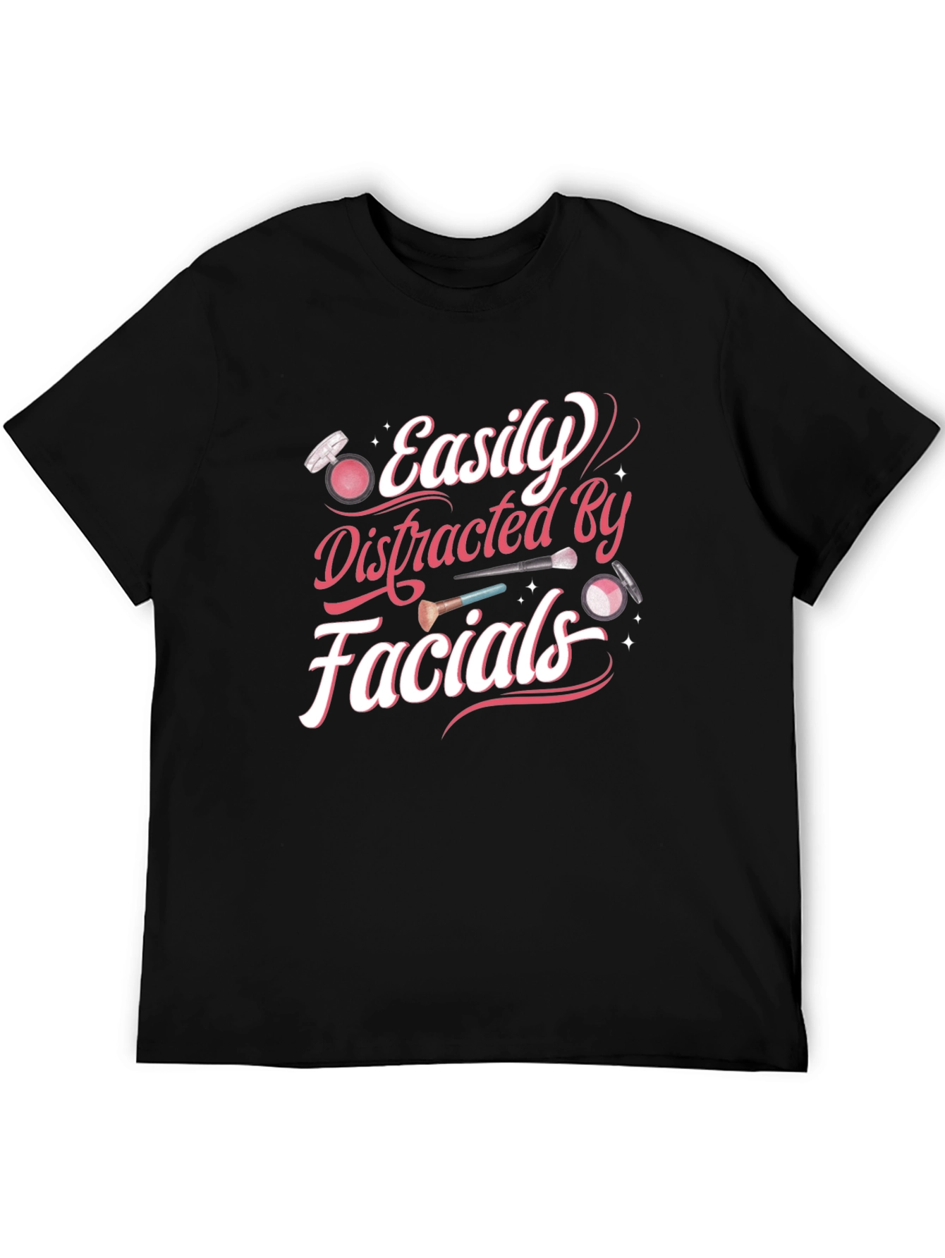 Easily Distracted By Facials T-Shirt