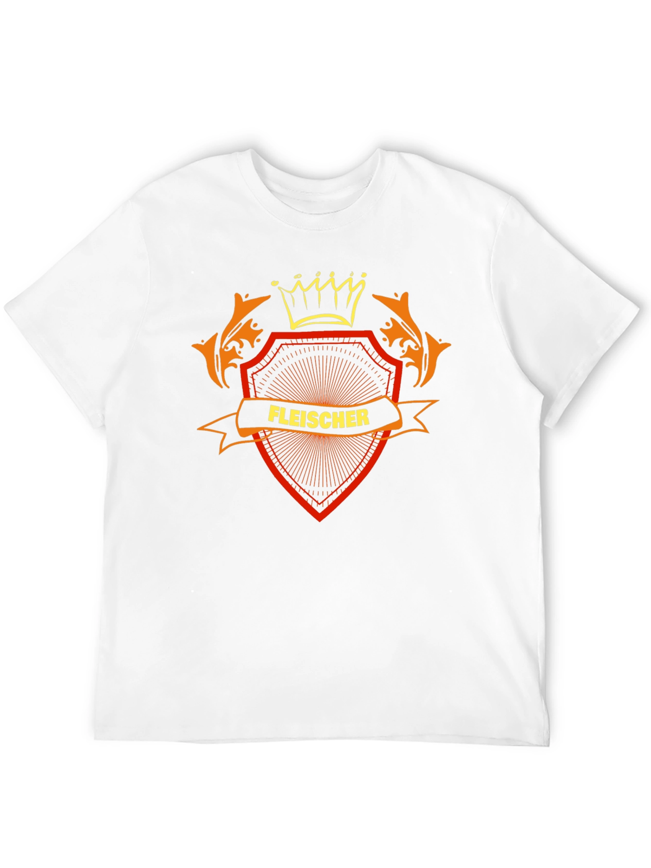 Fleischer Family Crest Black T-Shirt