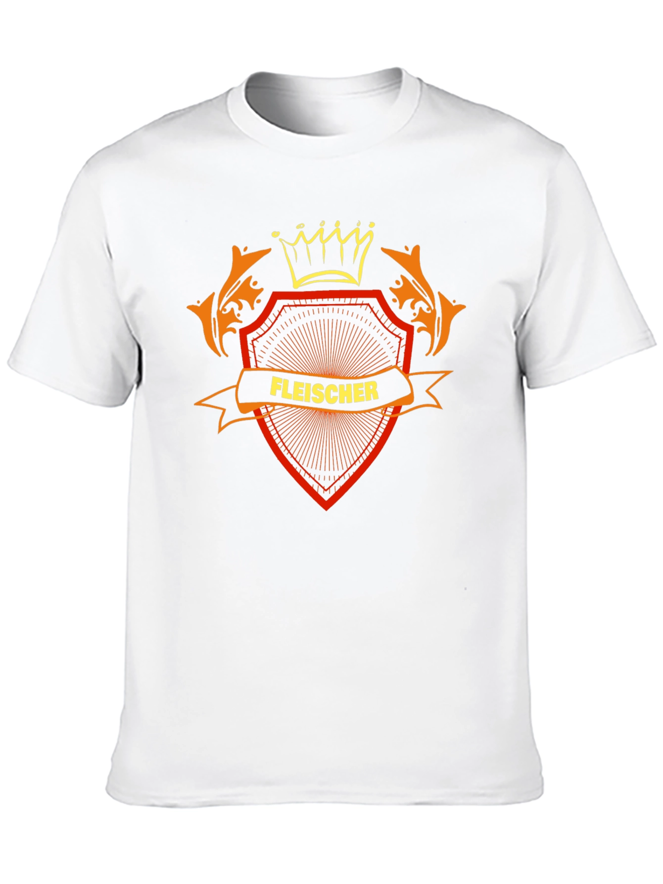 Fleischer Family Crest Black T-Shirt
