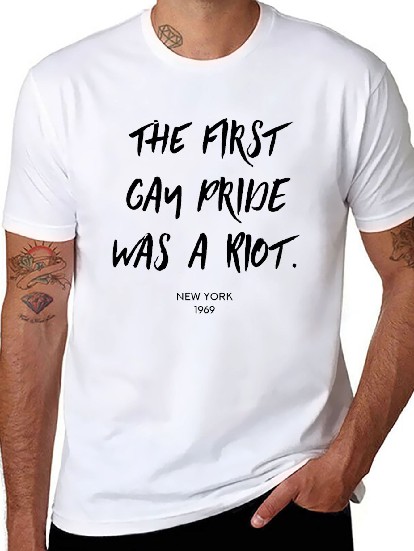First Gay Pride Was A Riot Tee