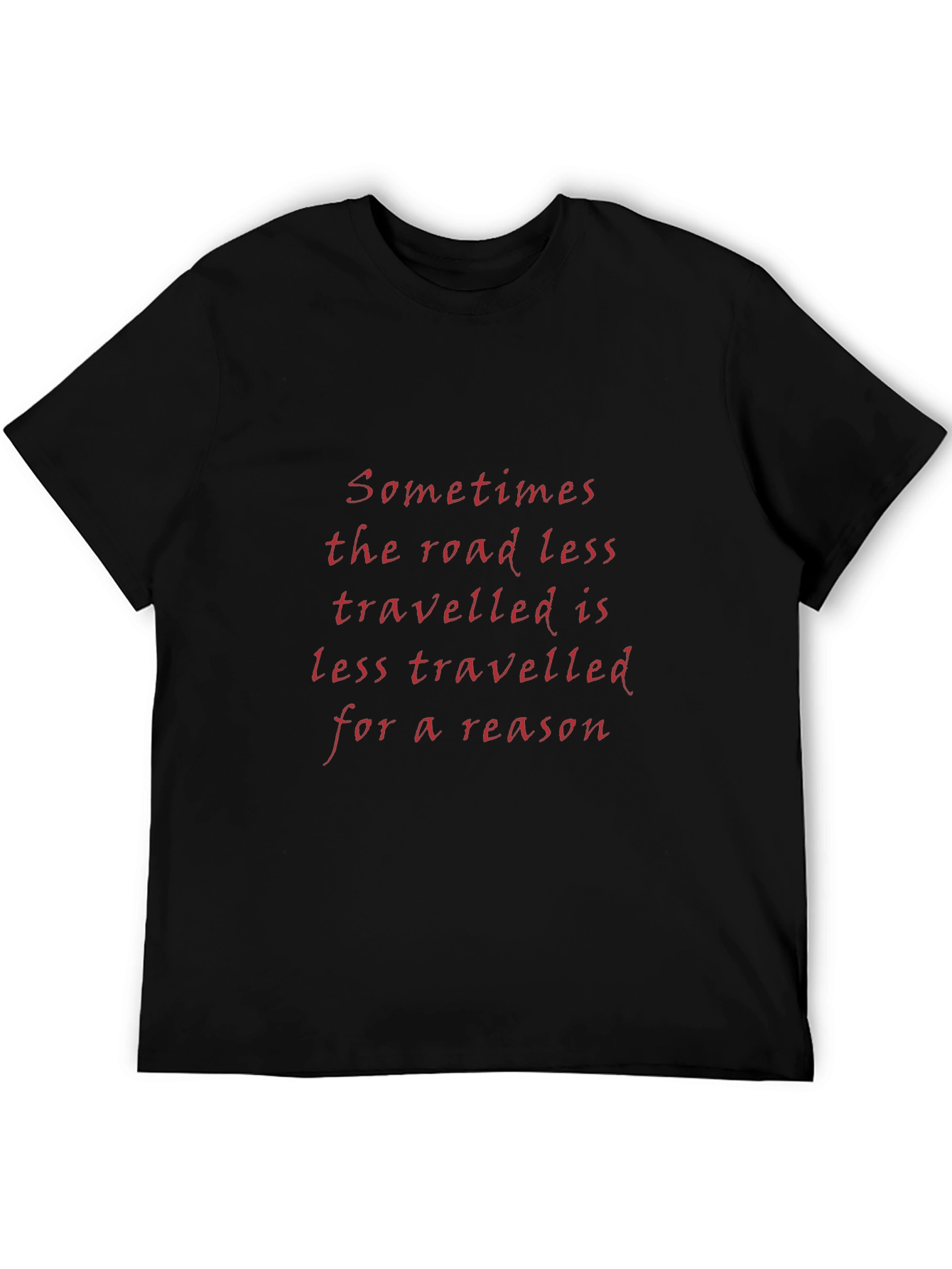 Road Less Traveled Graphic T-Shirt