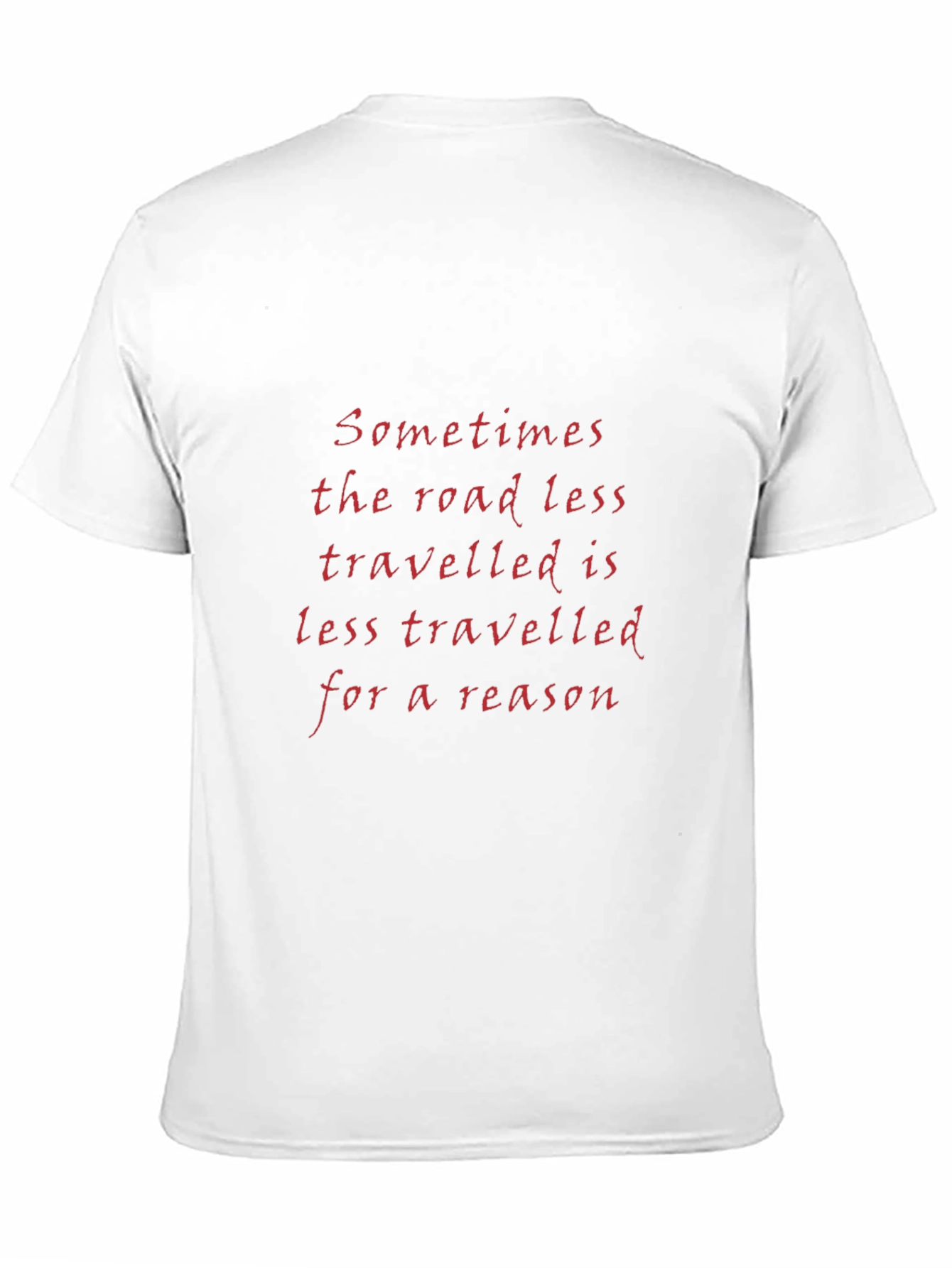 Road Less Traveled Graphic T-Shirt