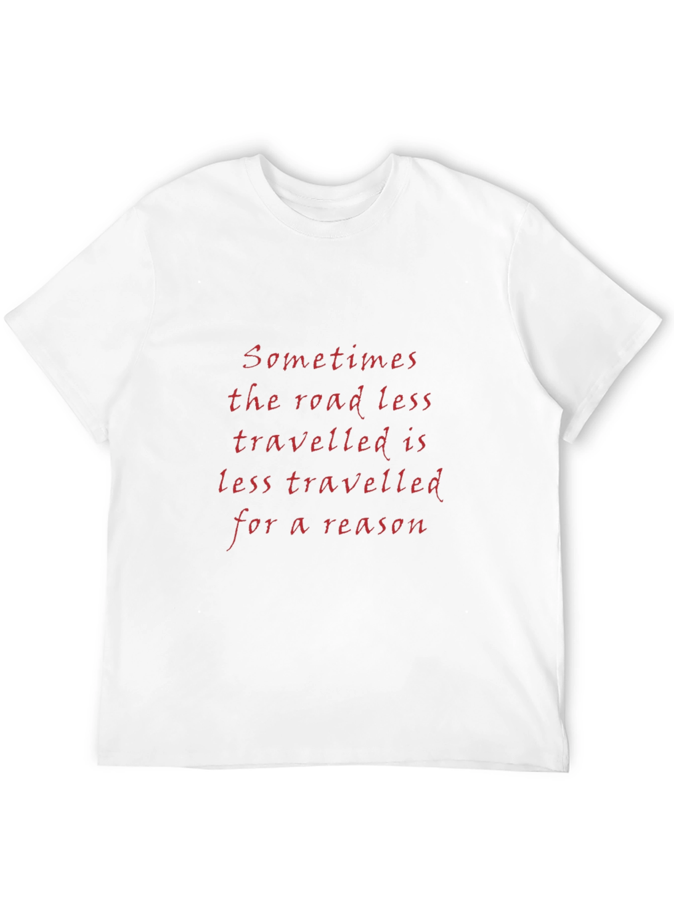 Road Less Traveled Graphic T-Shirt