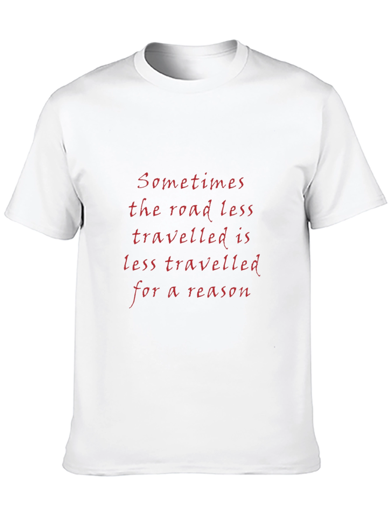Road Less Traveled Graphic T-Shirt