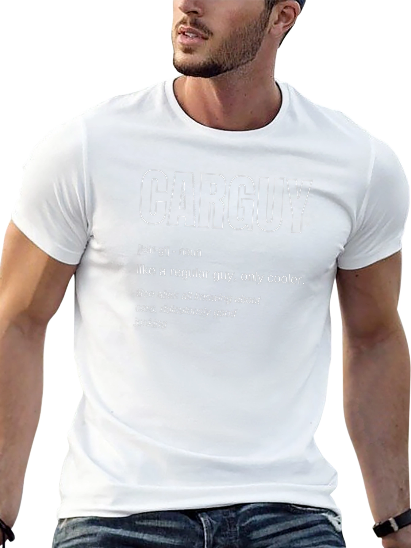 Carguy Definition T-Shirt - For Car Enthusiasts