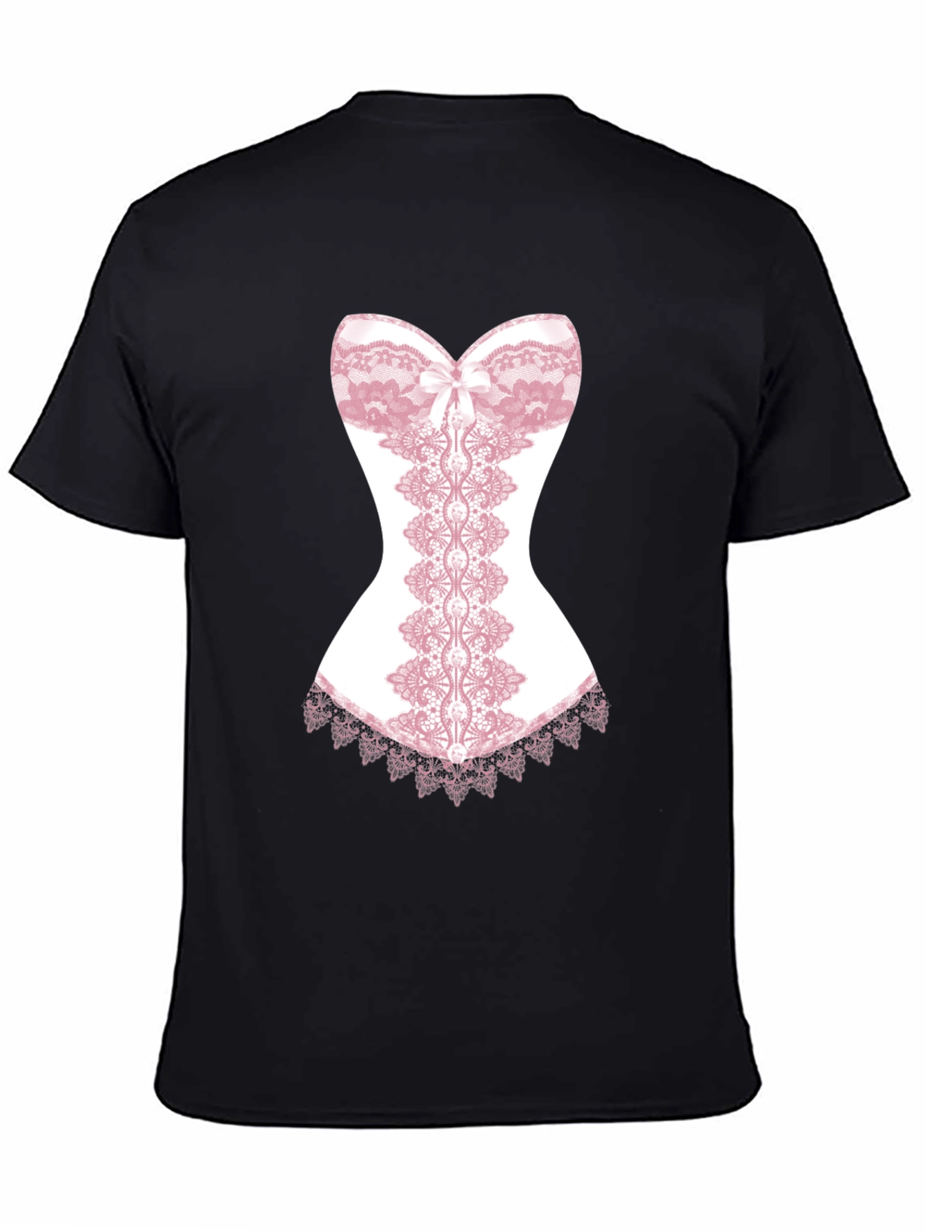 Novelty Corset Graphic T-Shirt