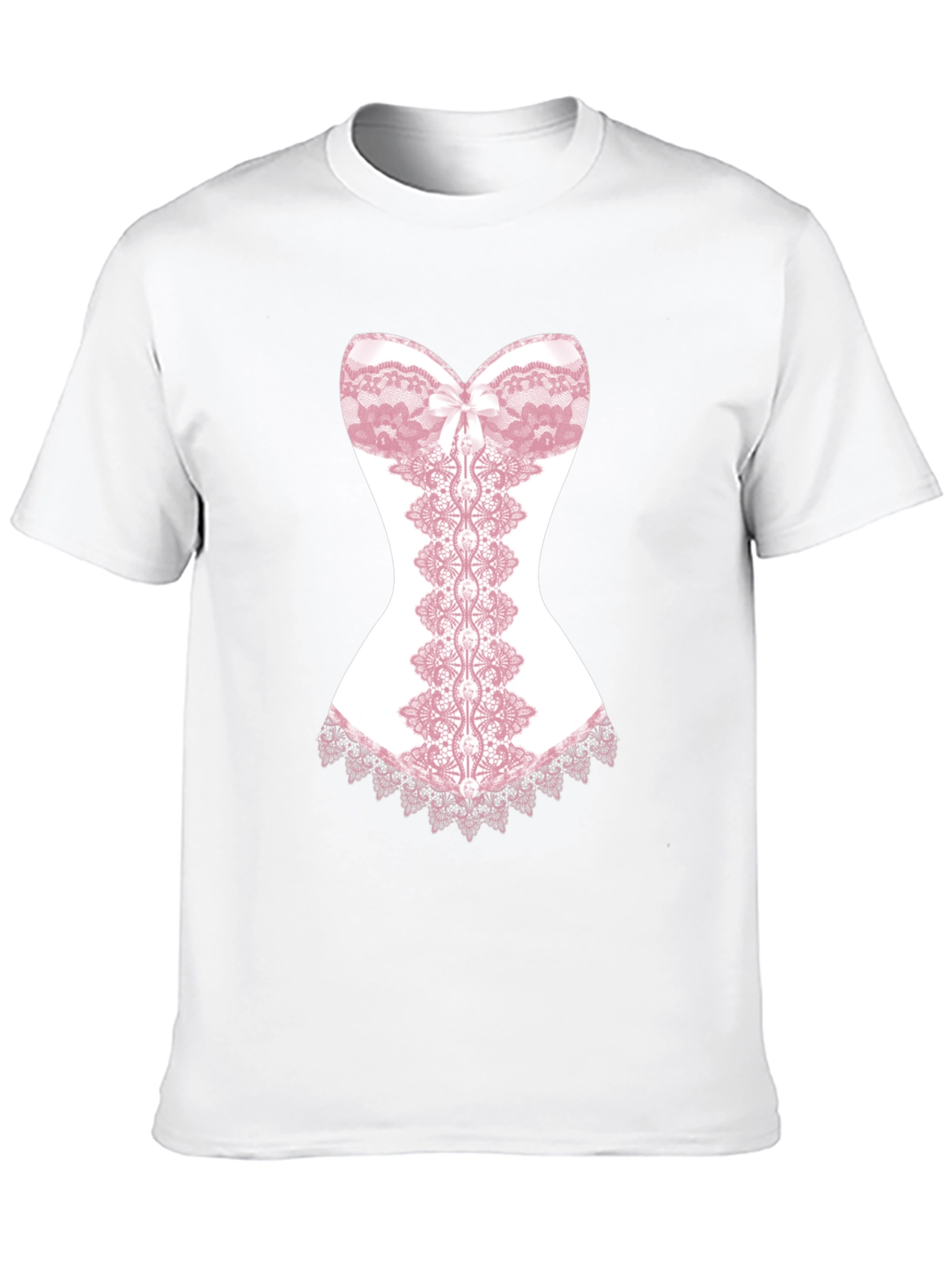 Novelty Corset Graphic T-Shirt