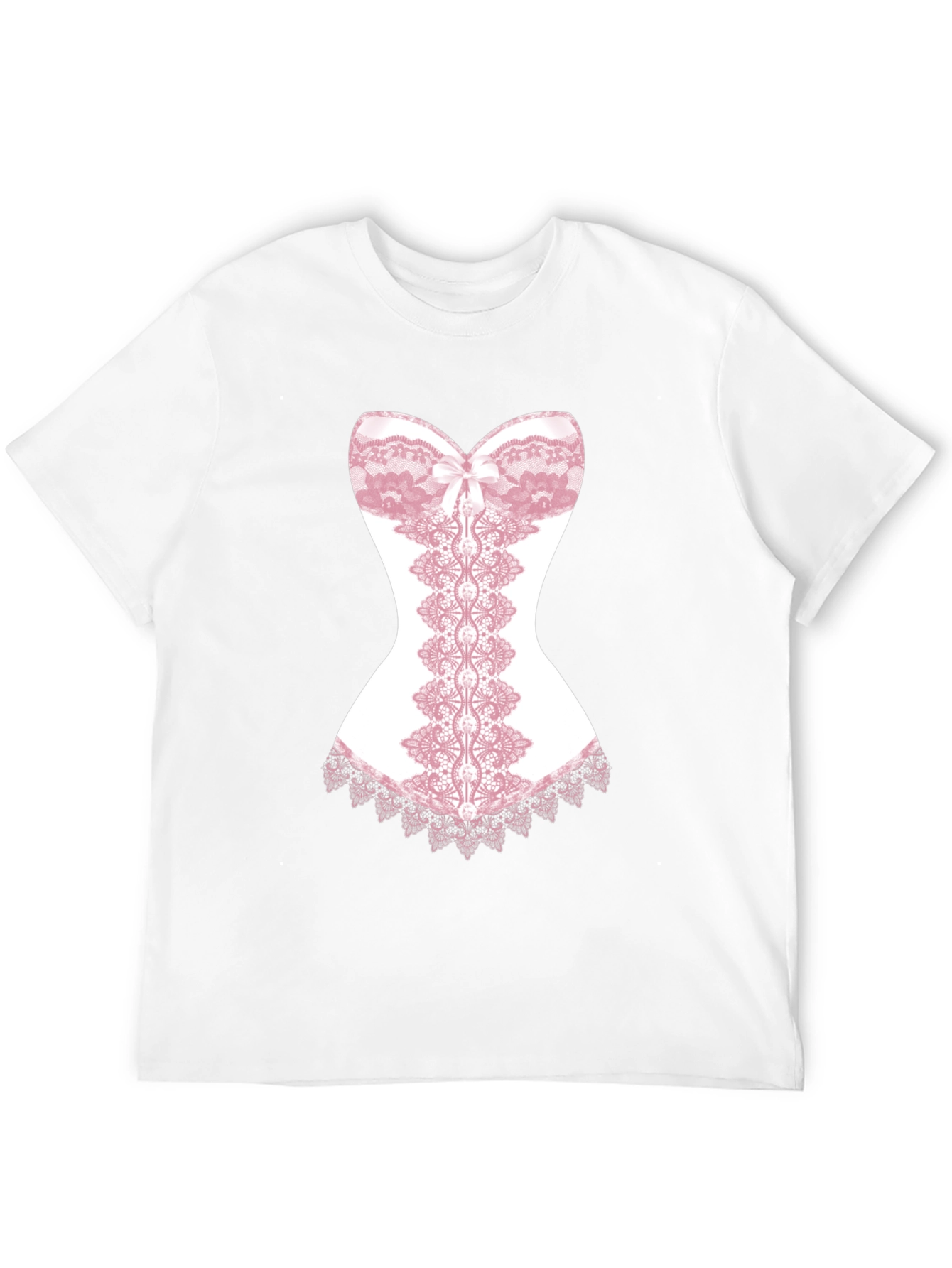 Novelty Corset Graphic T-Shirt