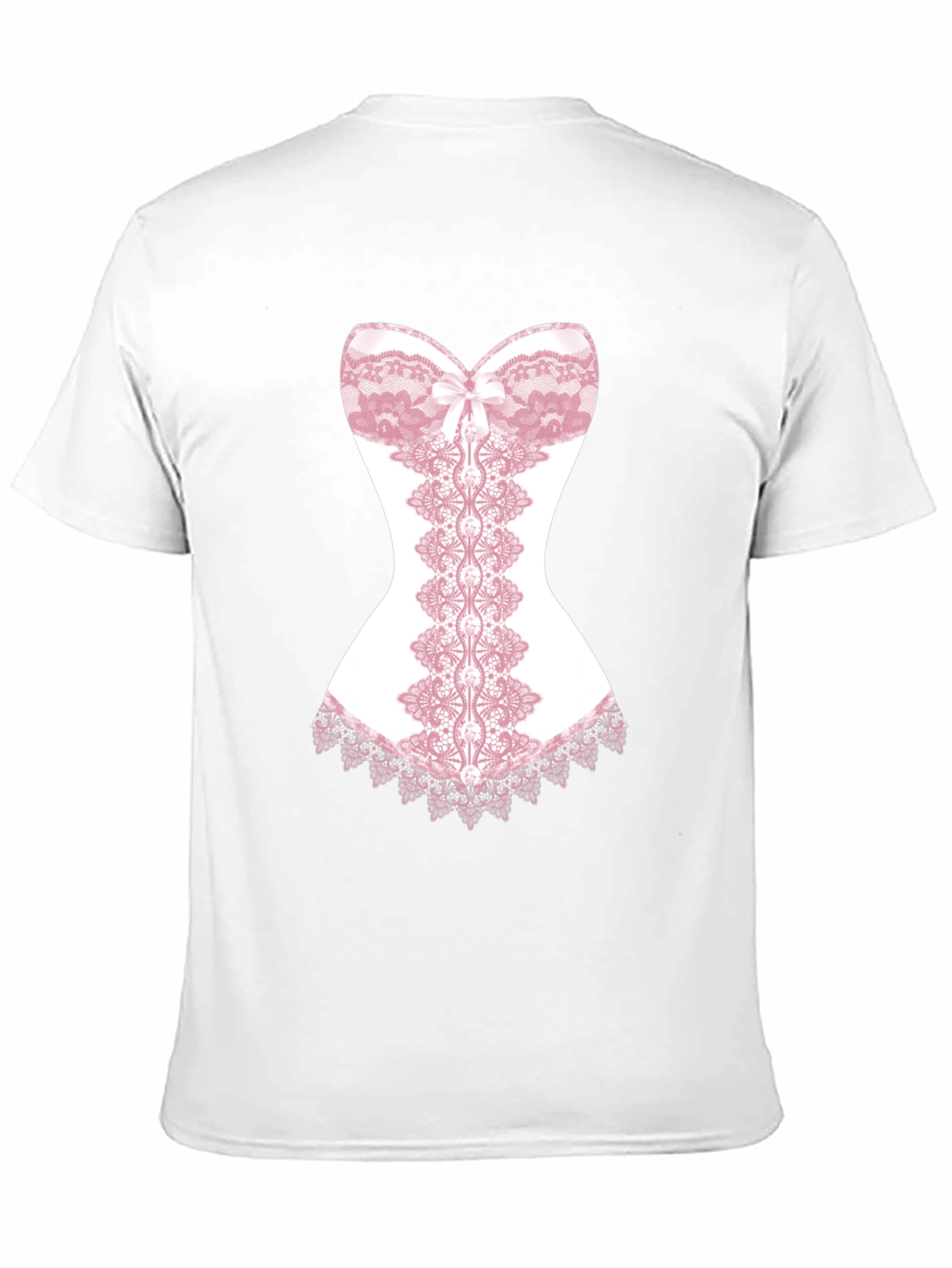 Novelty Corset Graphic T-Shirt