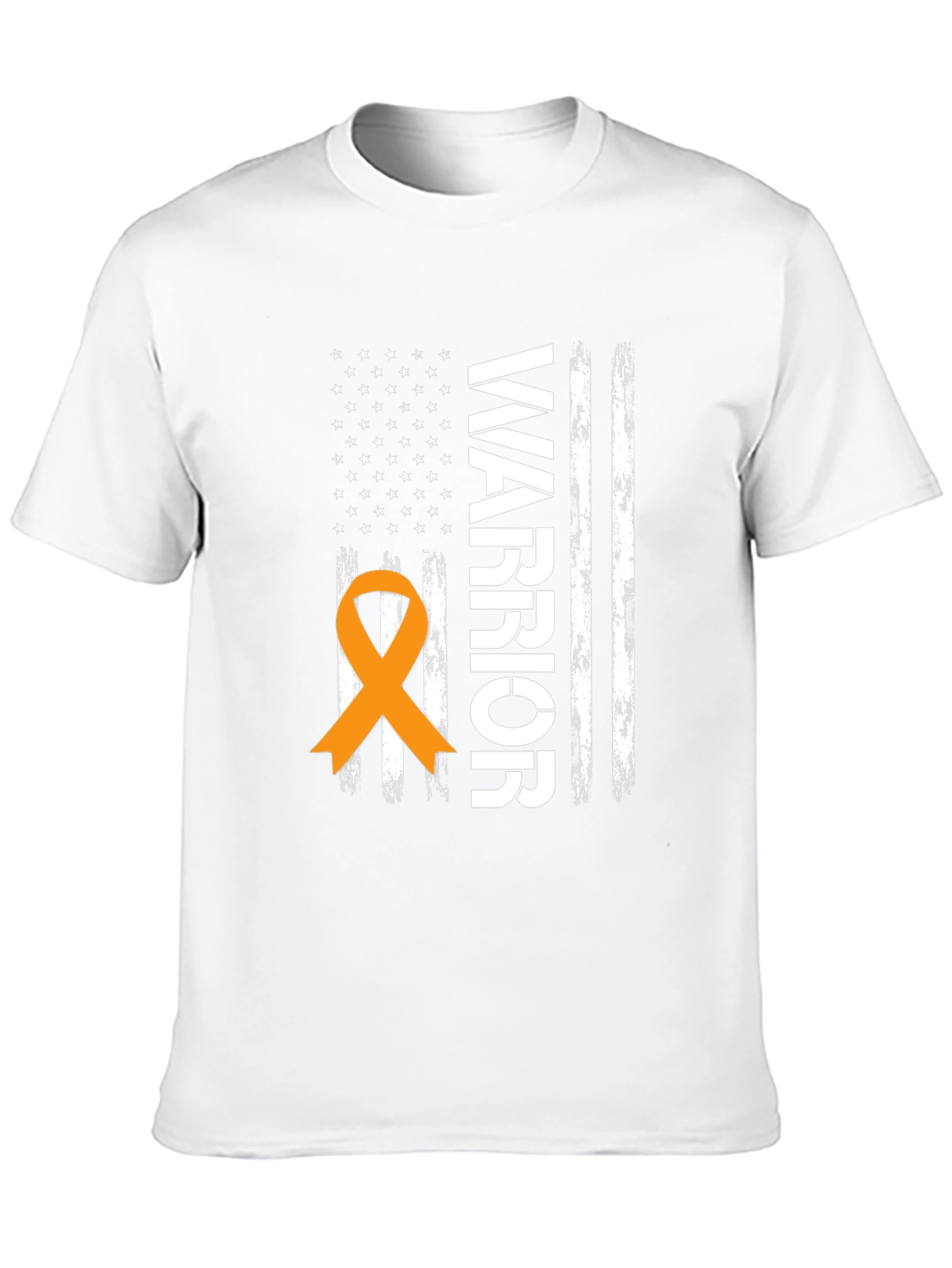 Warrior Ribbon Flag Graphic Tee