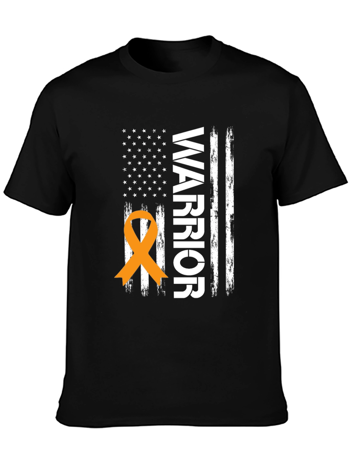 Warrior Ribbon Flag Graphic Tee