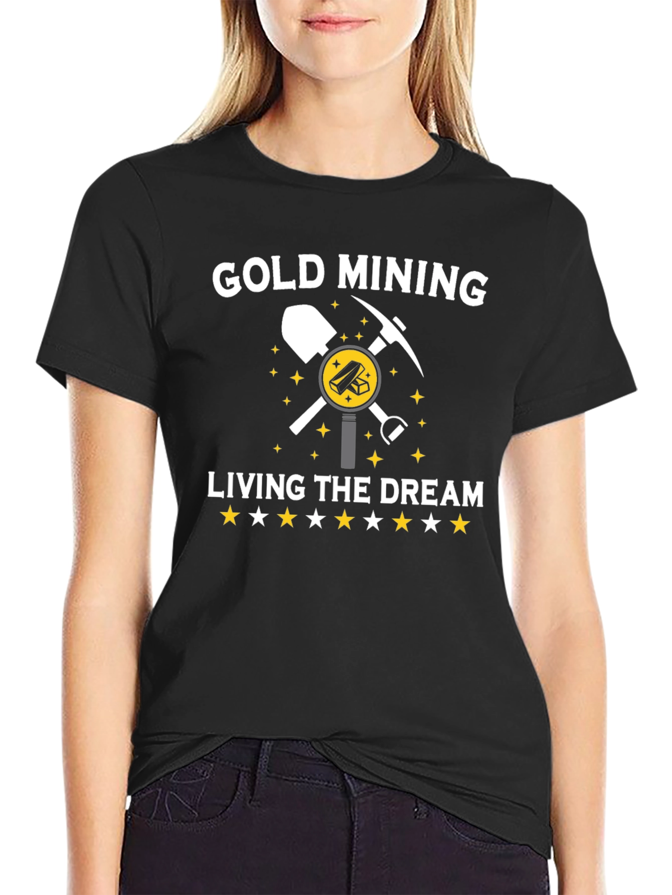 Gold Mining Living The Dream T-Shirt