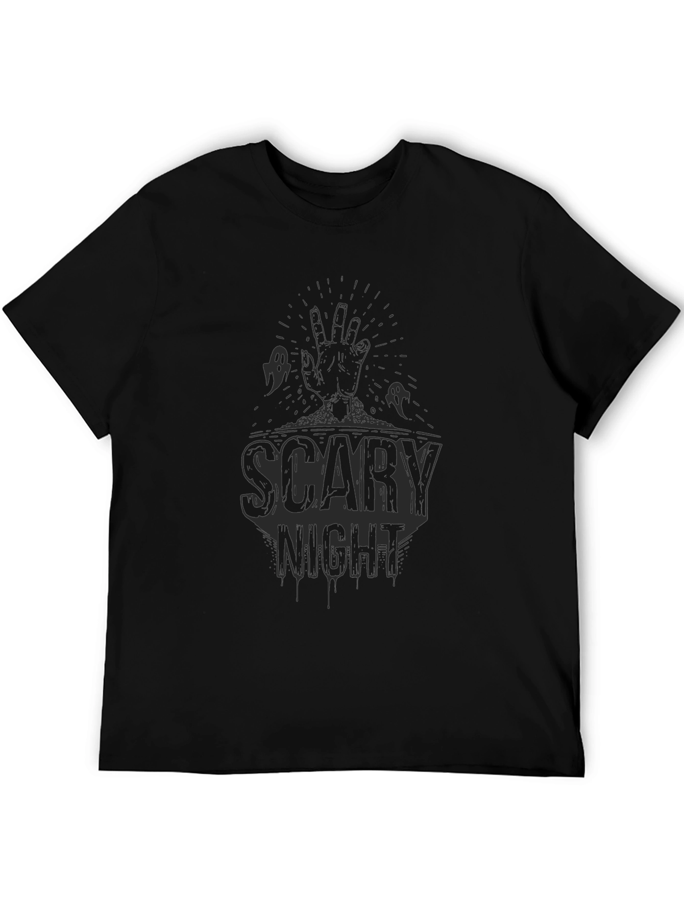 Scary Night Halloween Graphic Tee