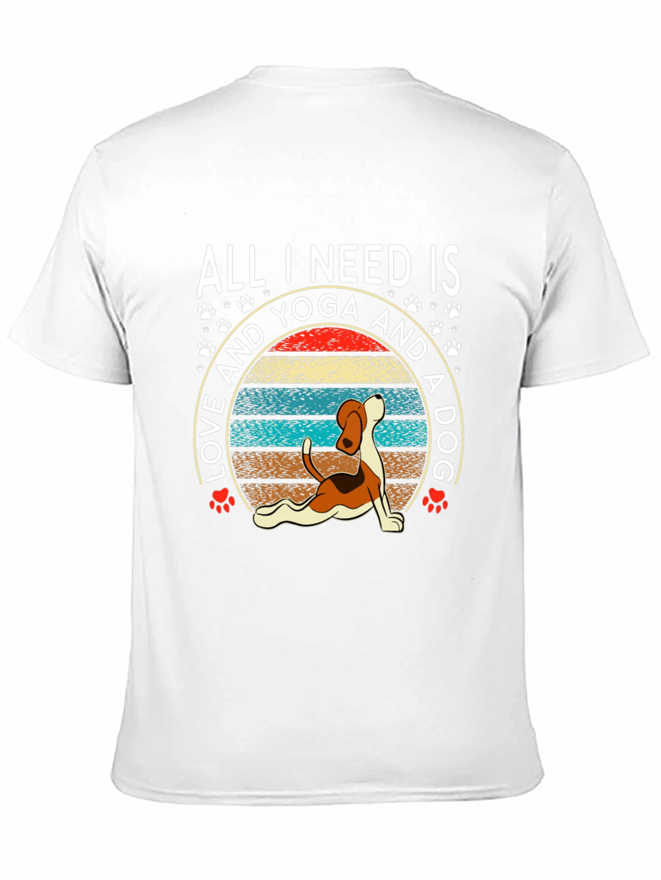 Yoga & Dog Lover T-Shirt: All I Need Is...