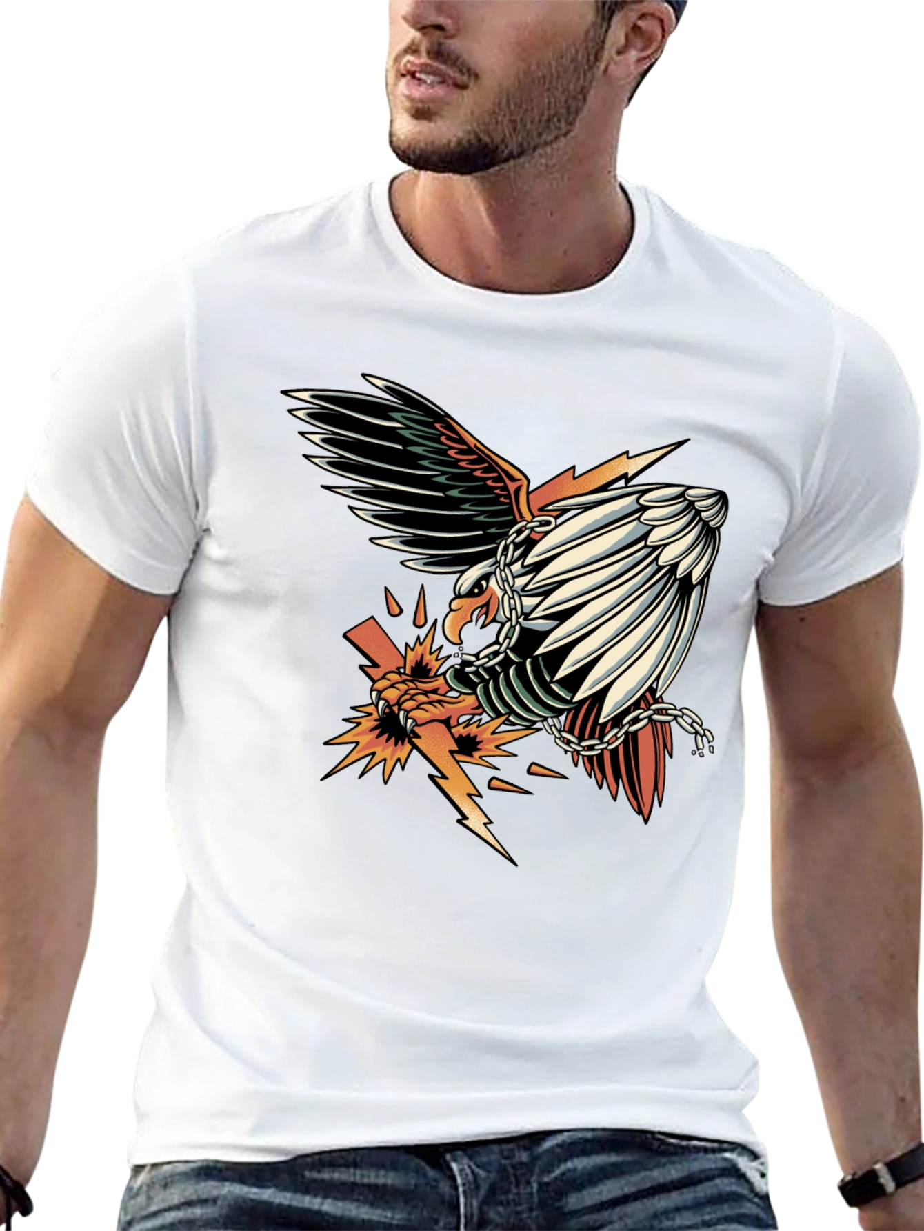 Eagle Chains Graphic Tee