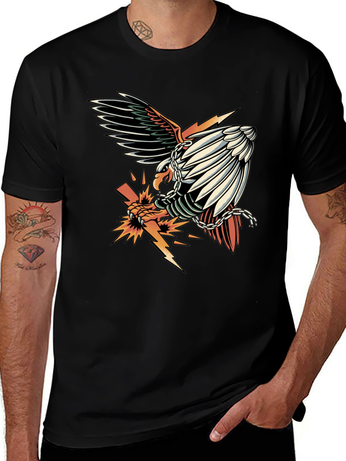 Eagle Chains Graphic Tee