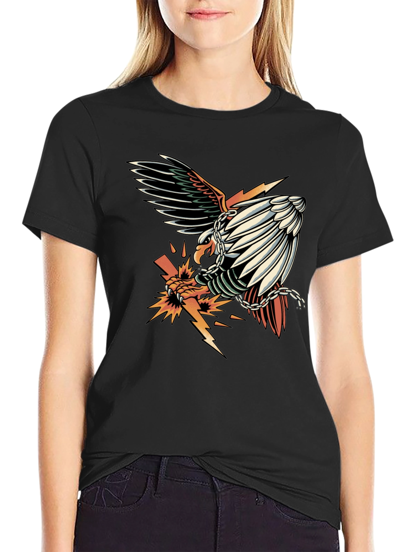 Eagle Chains Graphic Tee